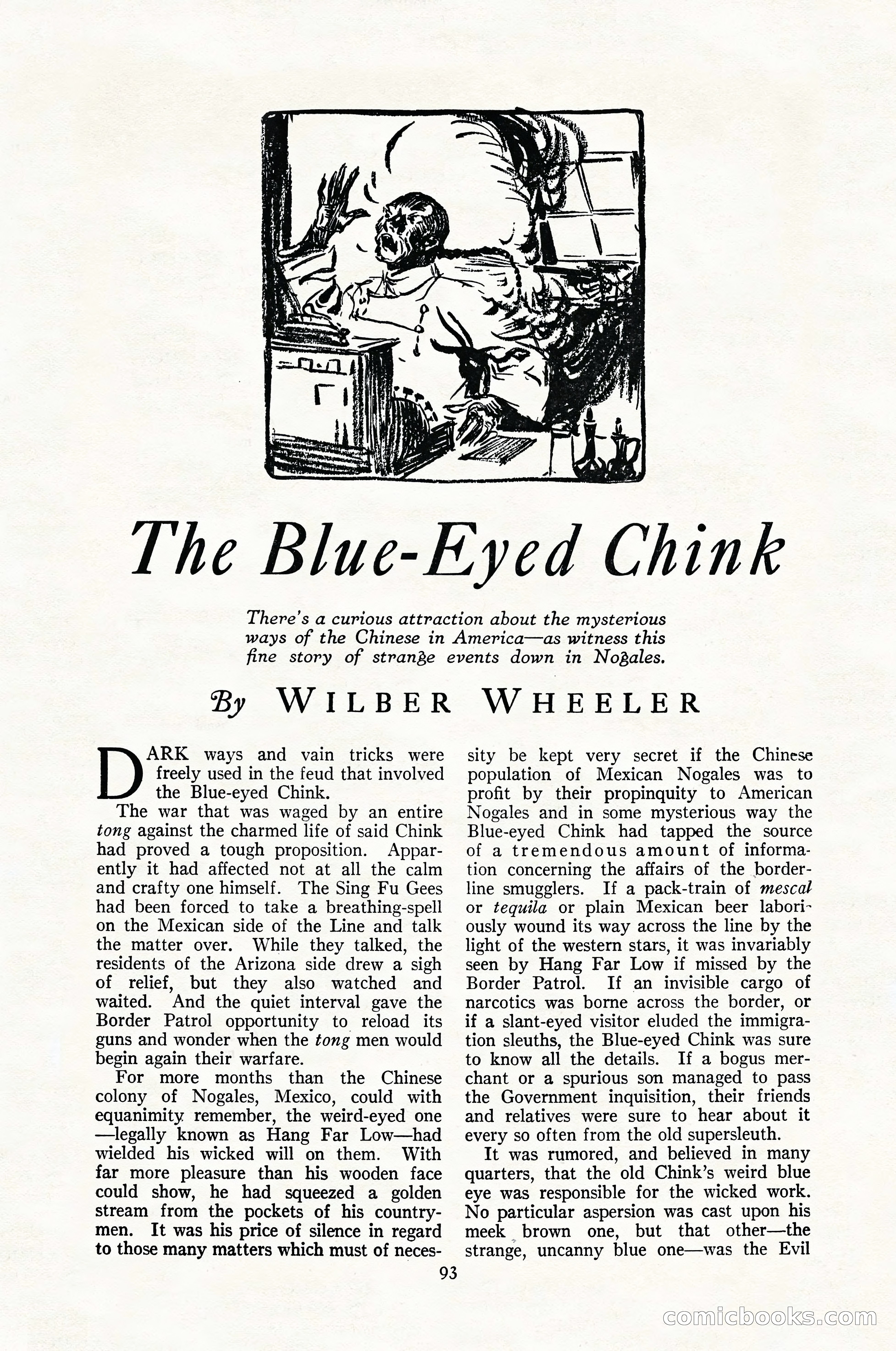 The Blue Book Magazine, January 1926 — page 95 of 208