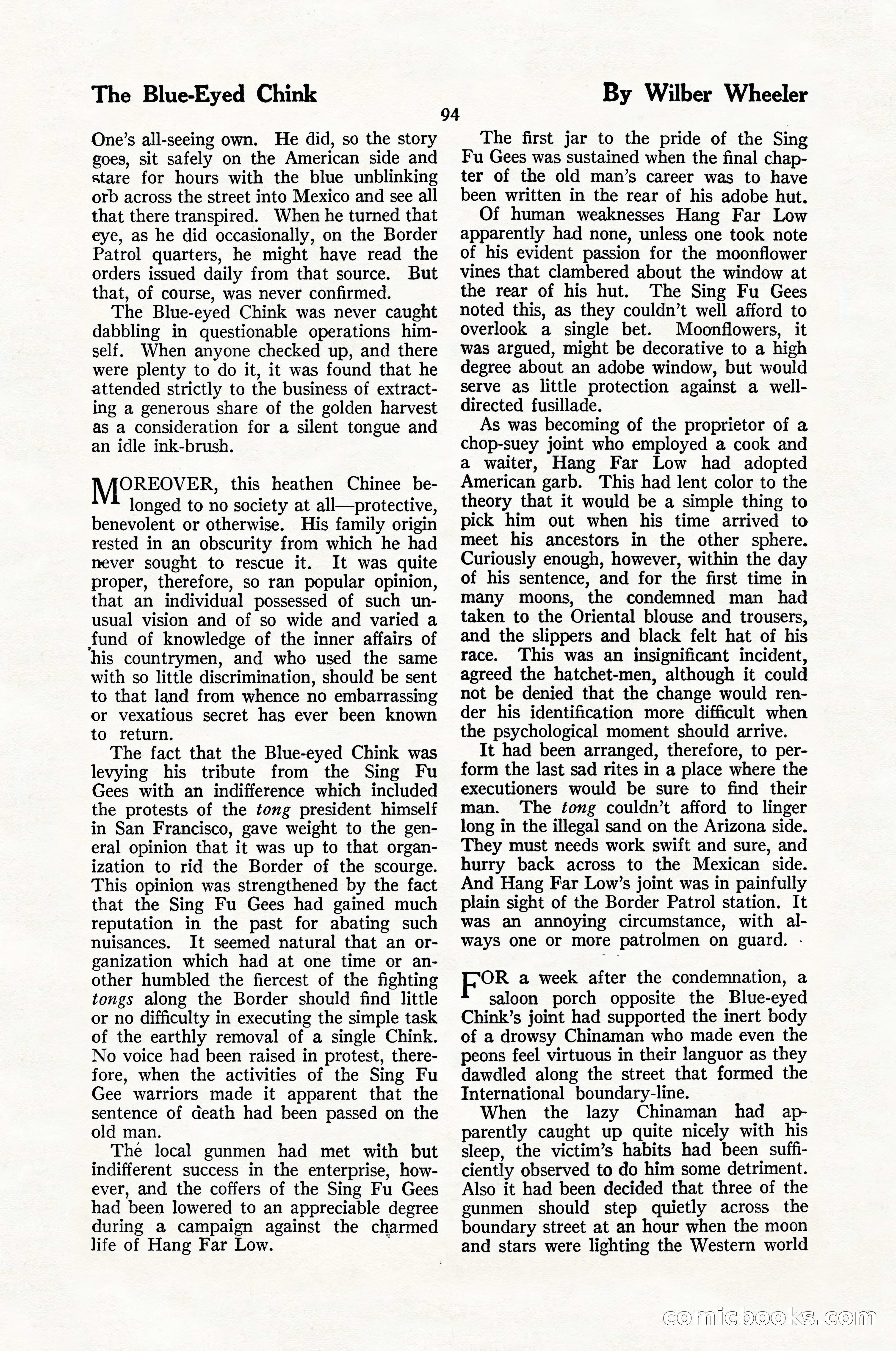 The Blue Book Magazine, January 1926 — page 96 of 208