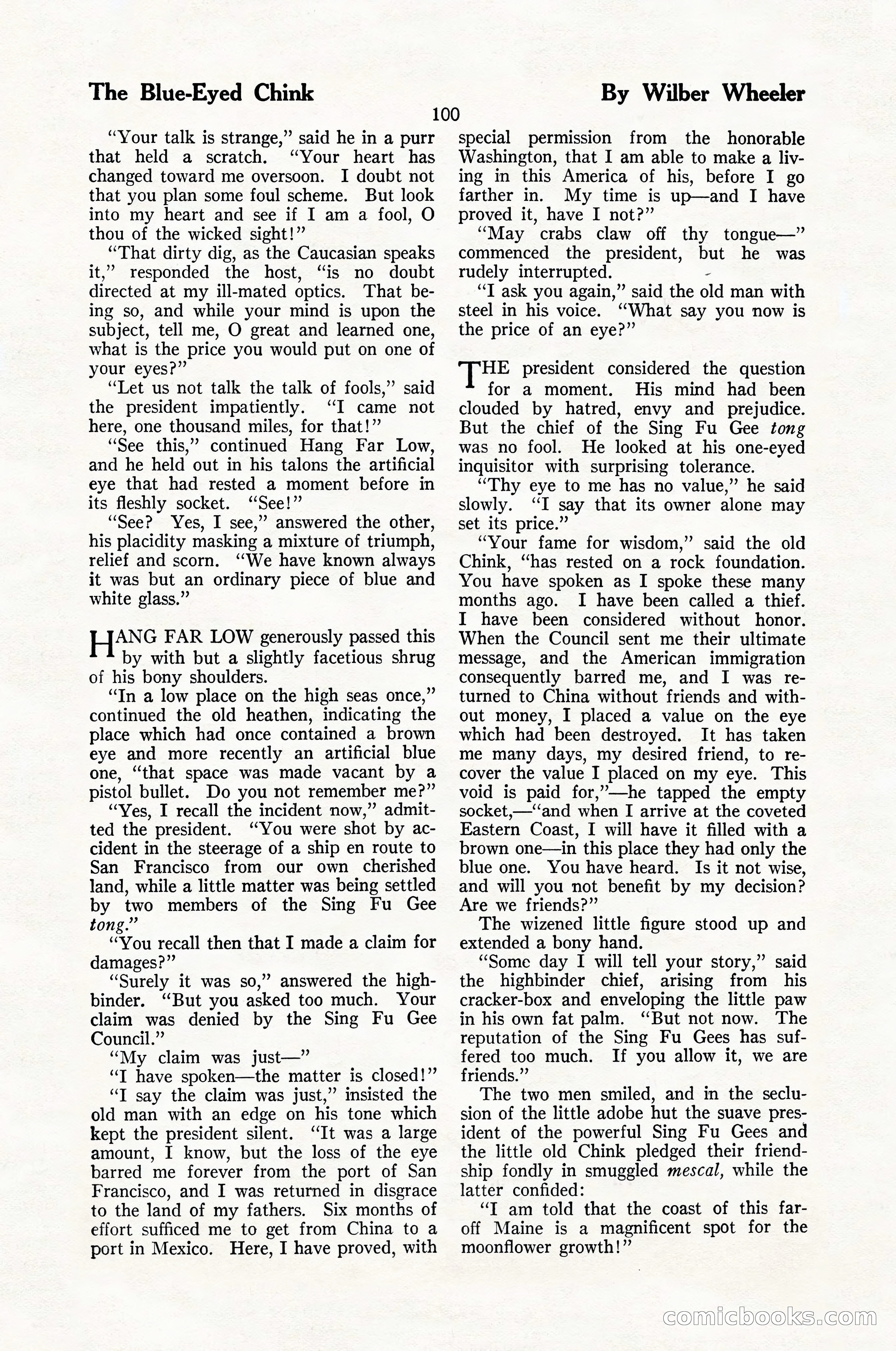 The Blue Book Magazine, January 1926 — page 102 of 208