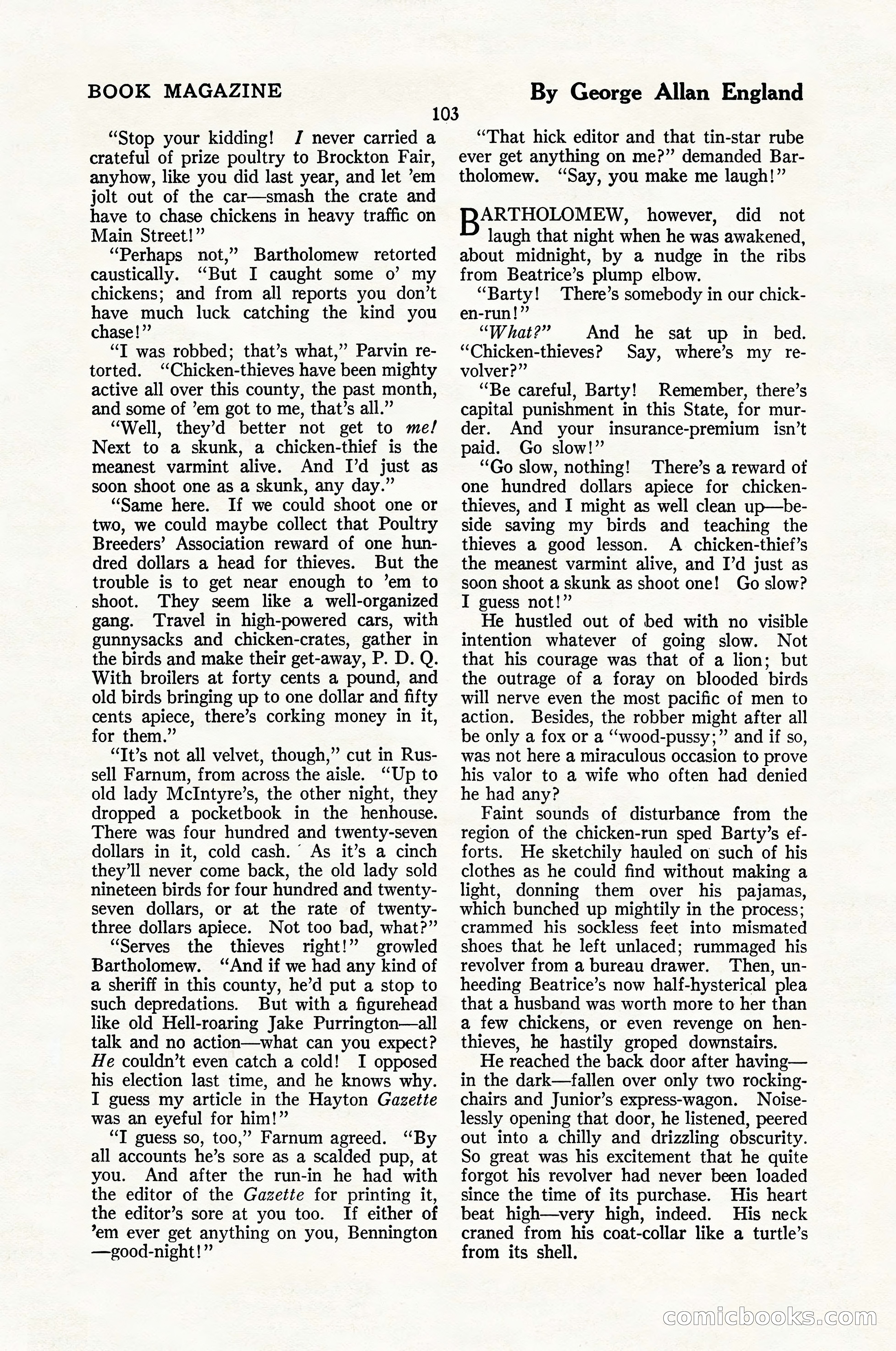 The Blue Book Magazine, January 1926 — page 105 of 208