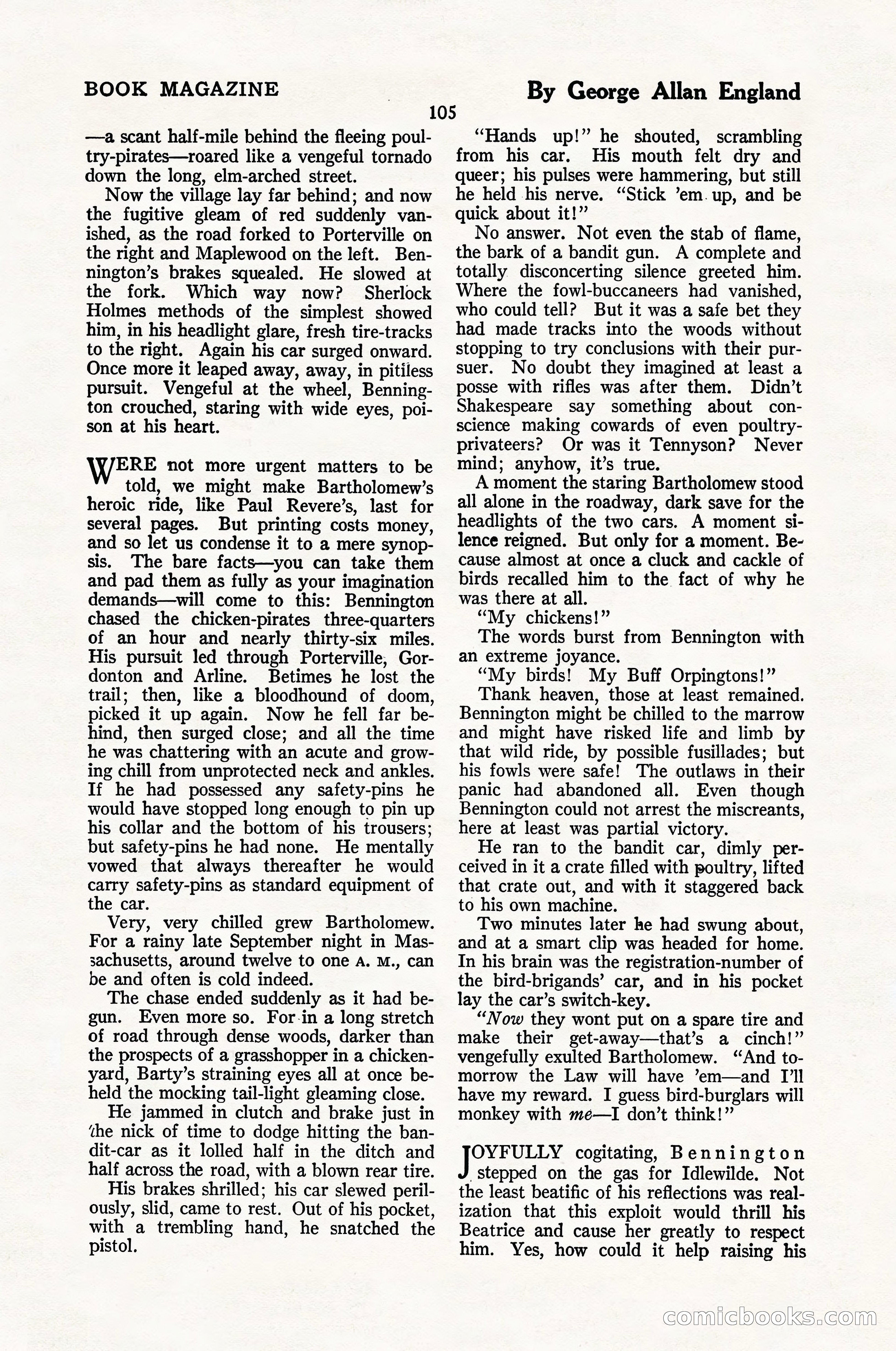 The Blue Book Magazine, January 1926 — page 107 of 208