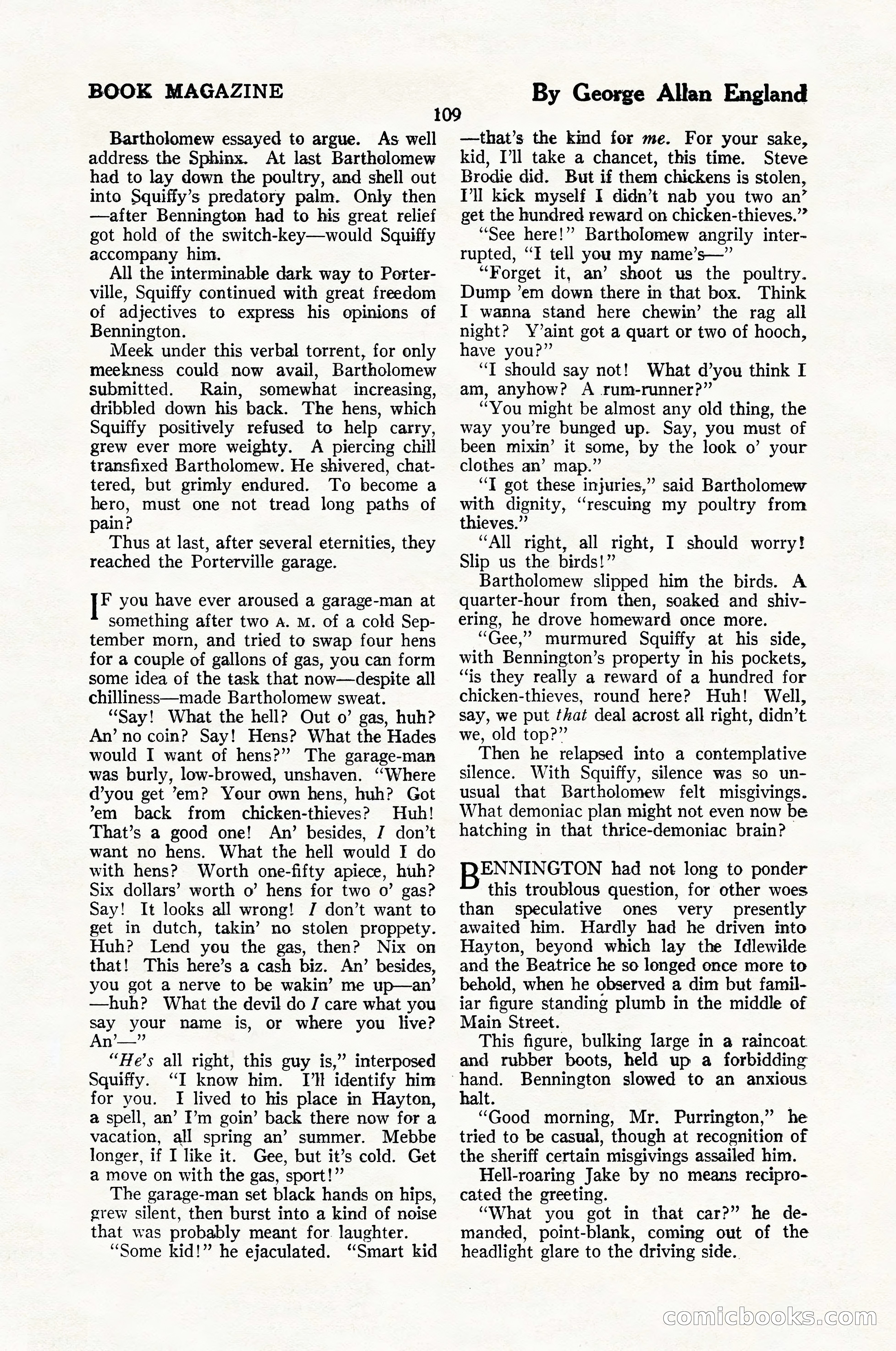 The Blue Book Magazine, January 1926 — page 111 of 208