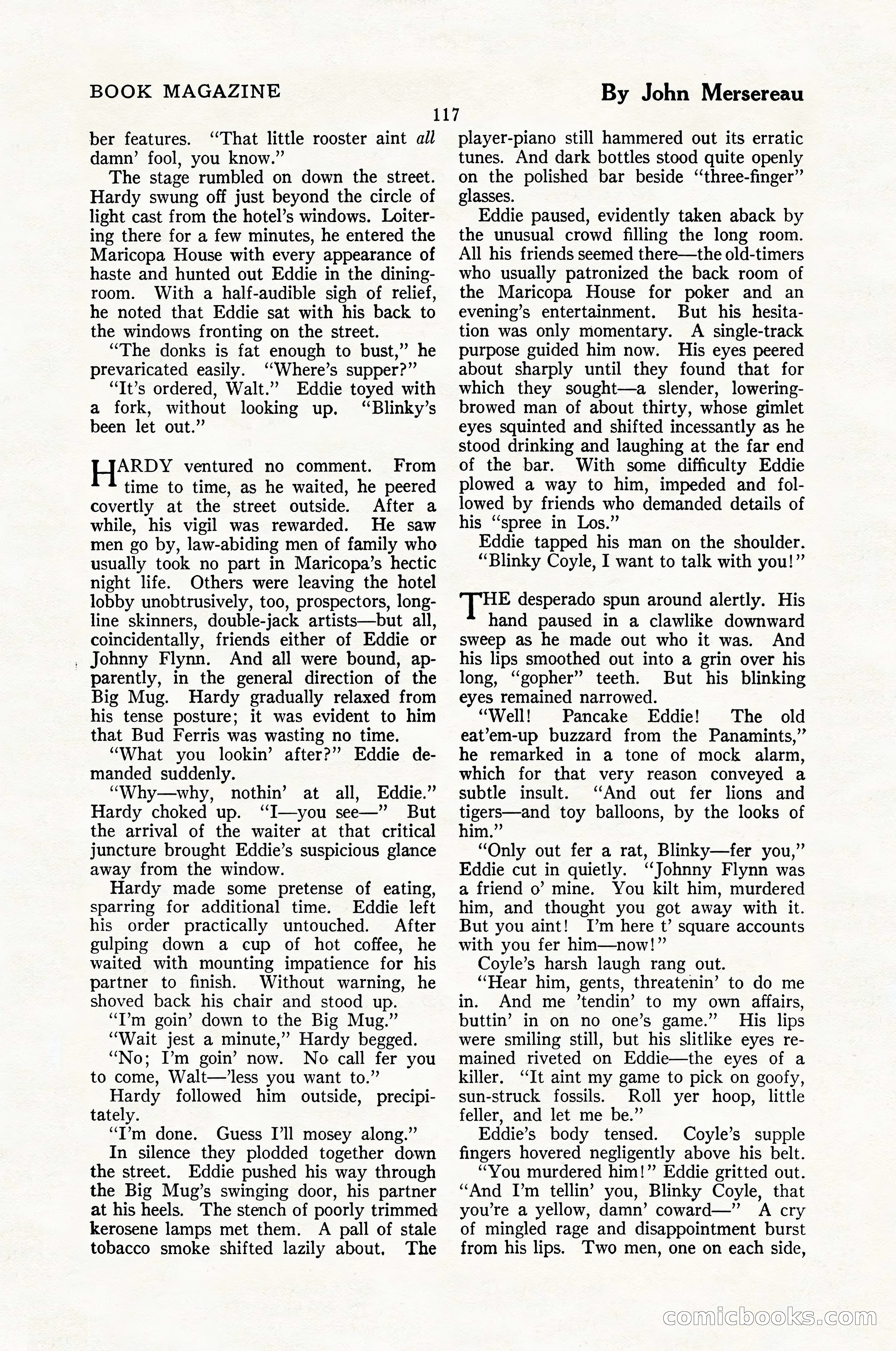 The Blue Book Magazine, January 1926 — page 119 of 208