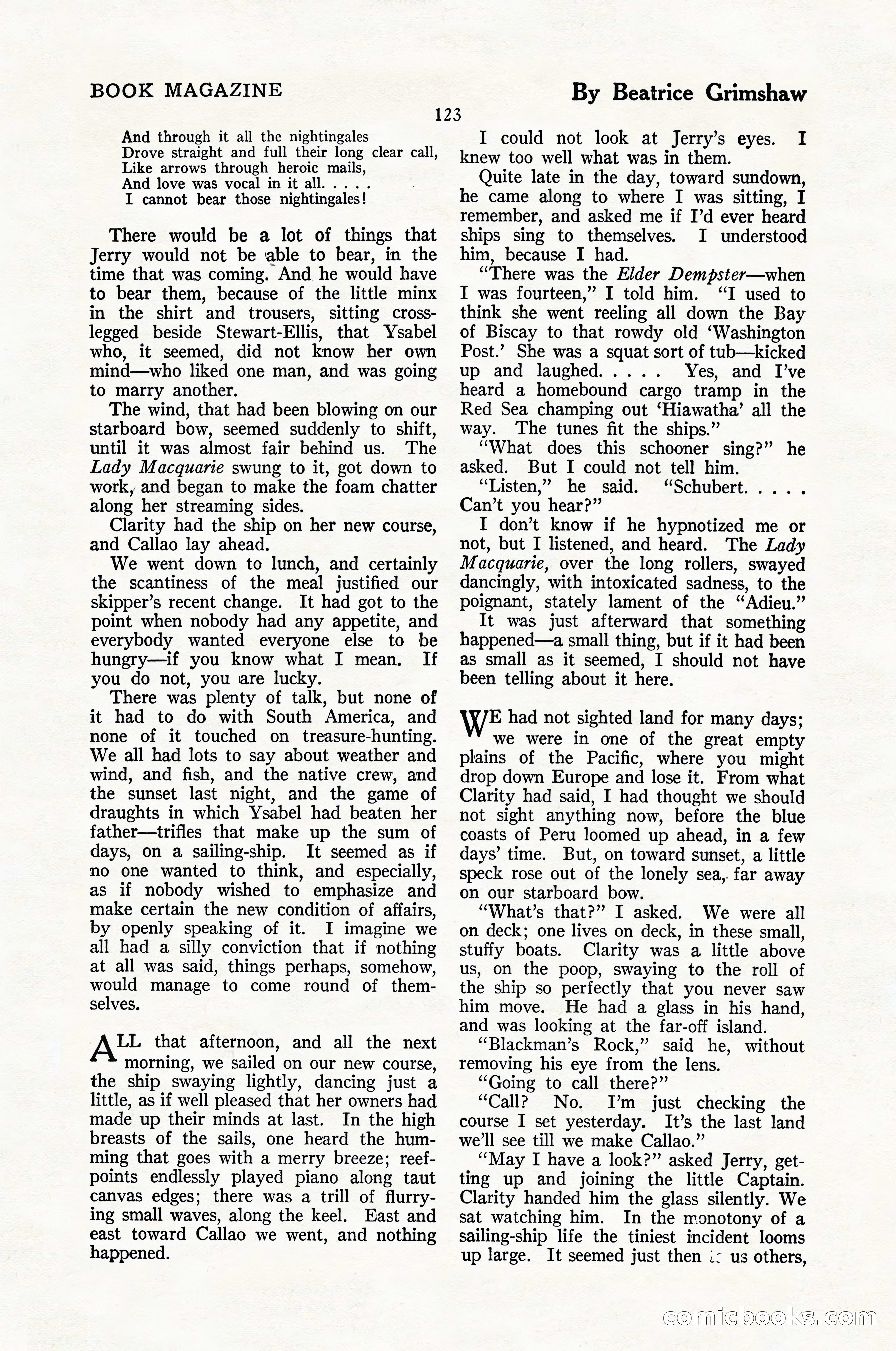 The Blue Book Magazine, January 1926 — page 125 of 208