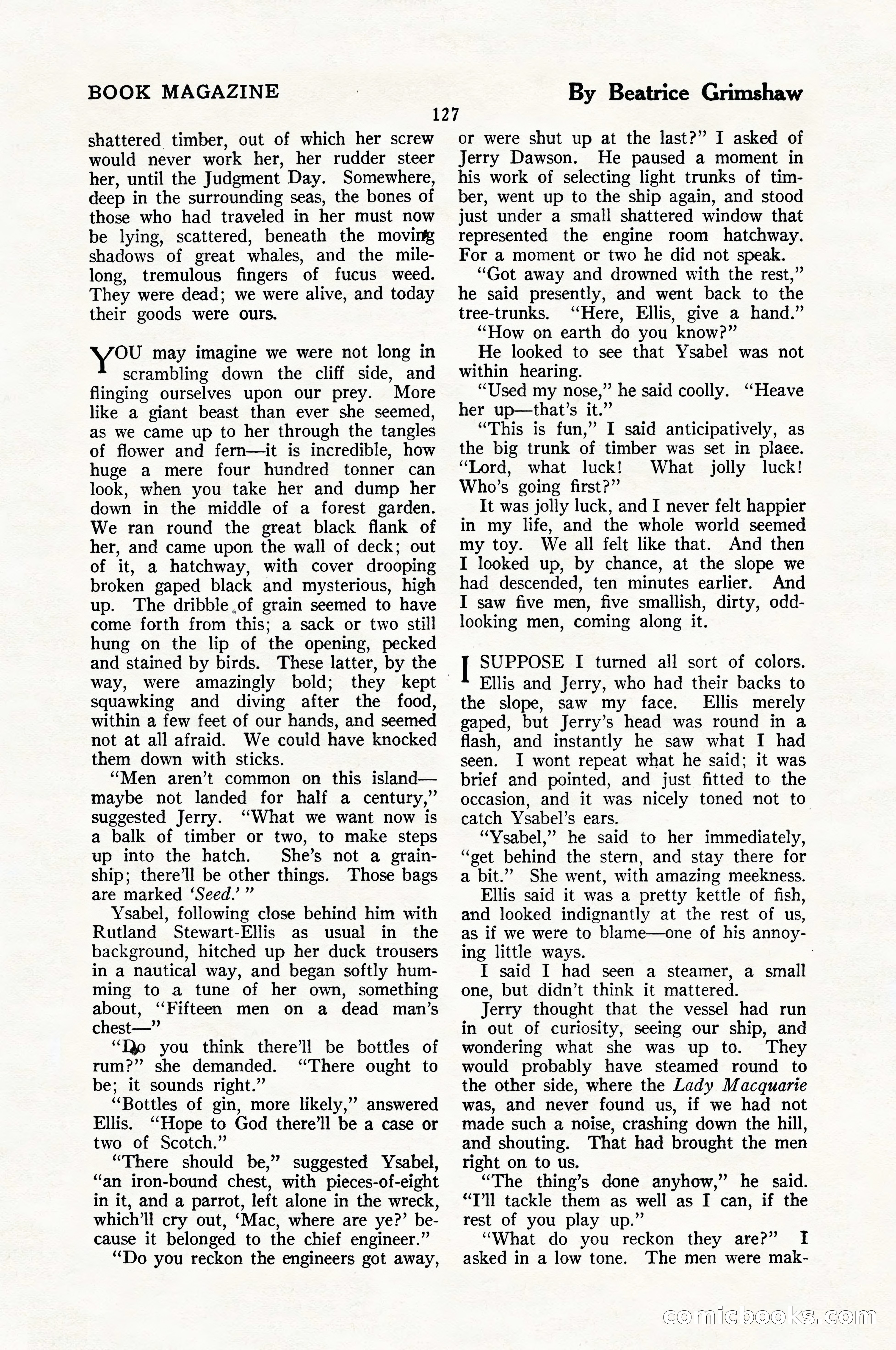 The Blue Book Magazine, January 1926 — page 129 of 208
