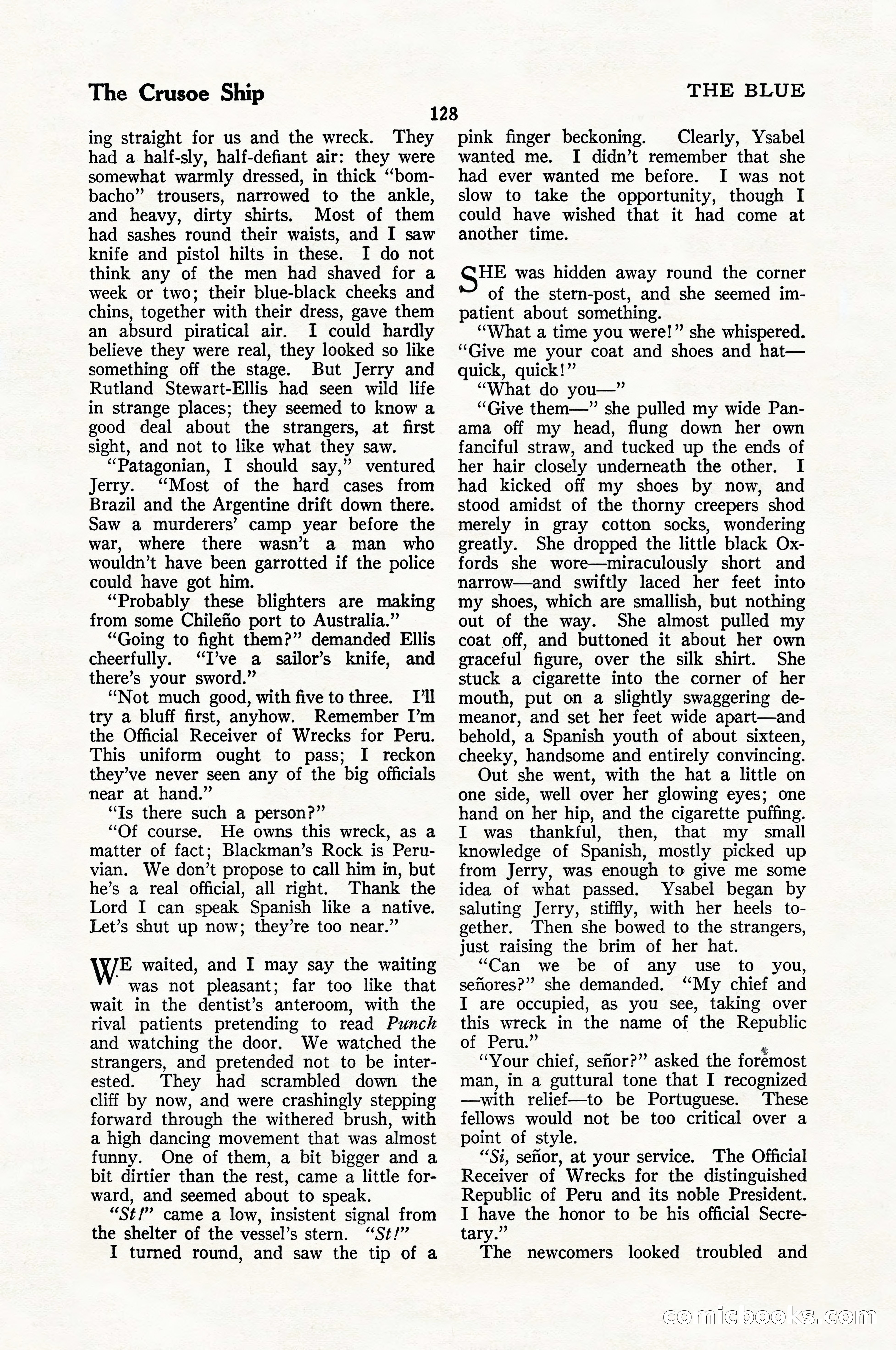 The Blue Book Magazine, January 1926 — page 130 of 208