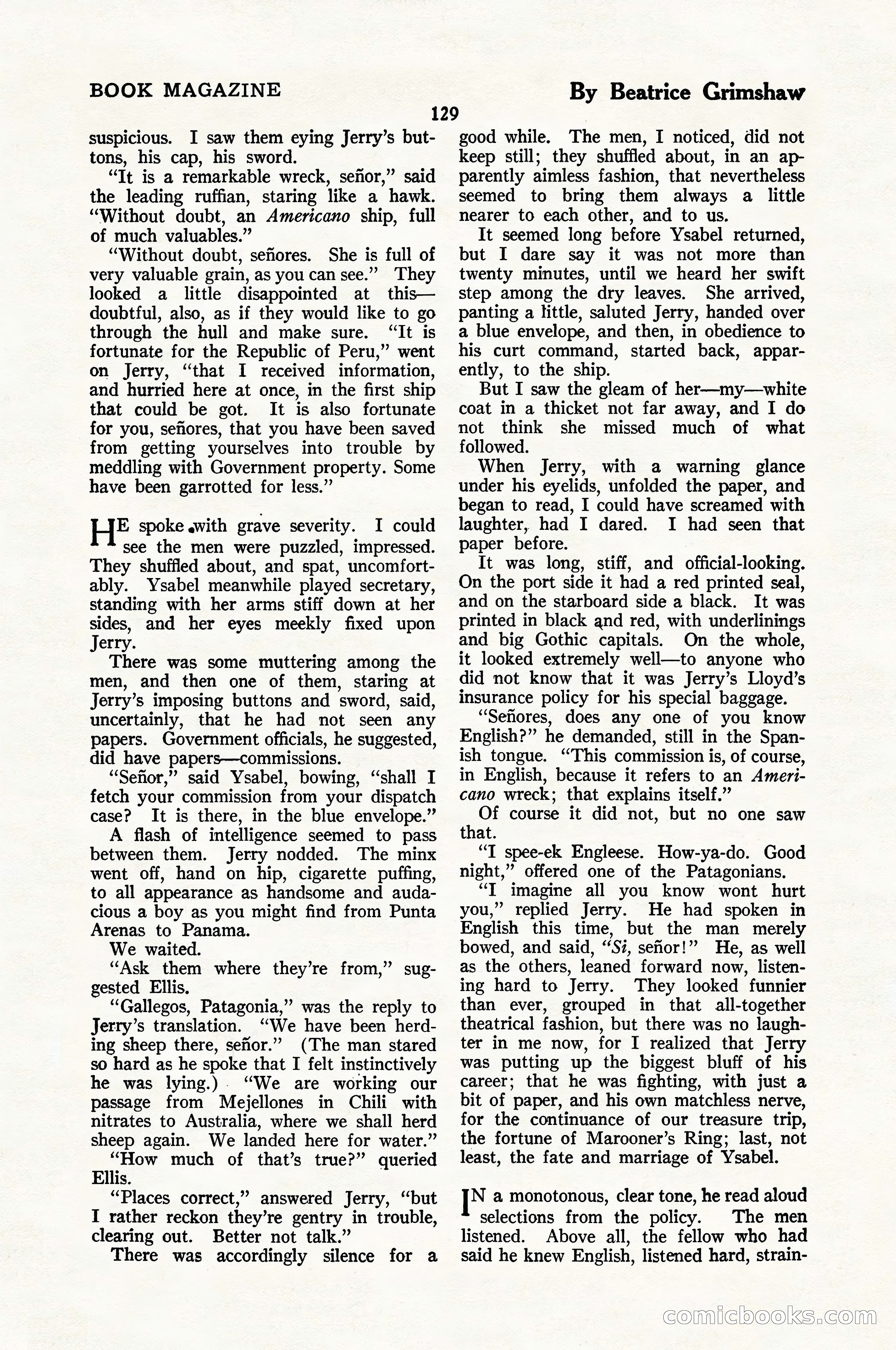 The Blue Book Magazine, January 1926 — page 131 of 208