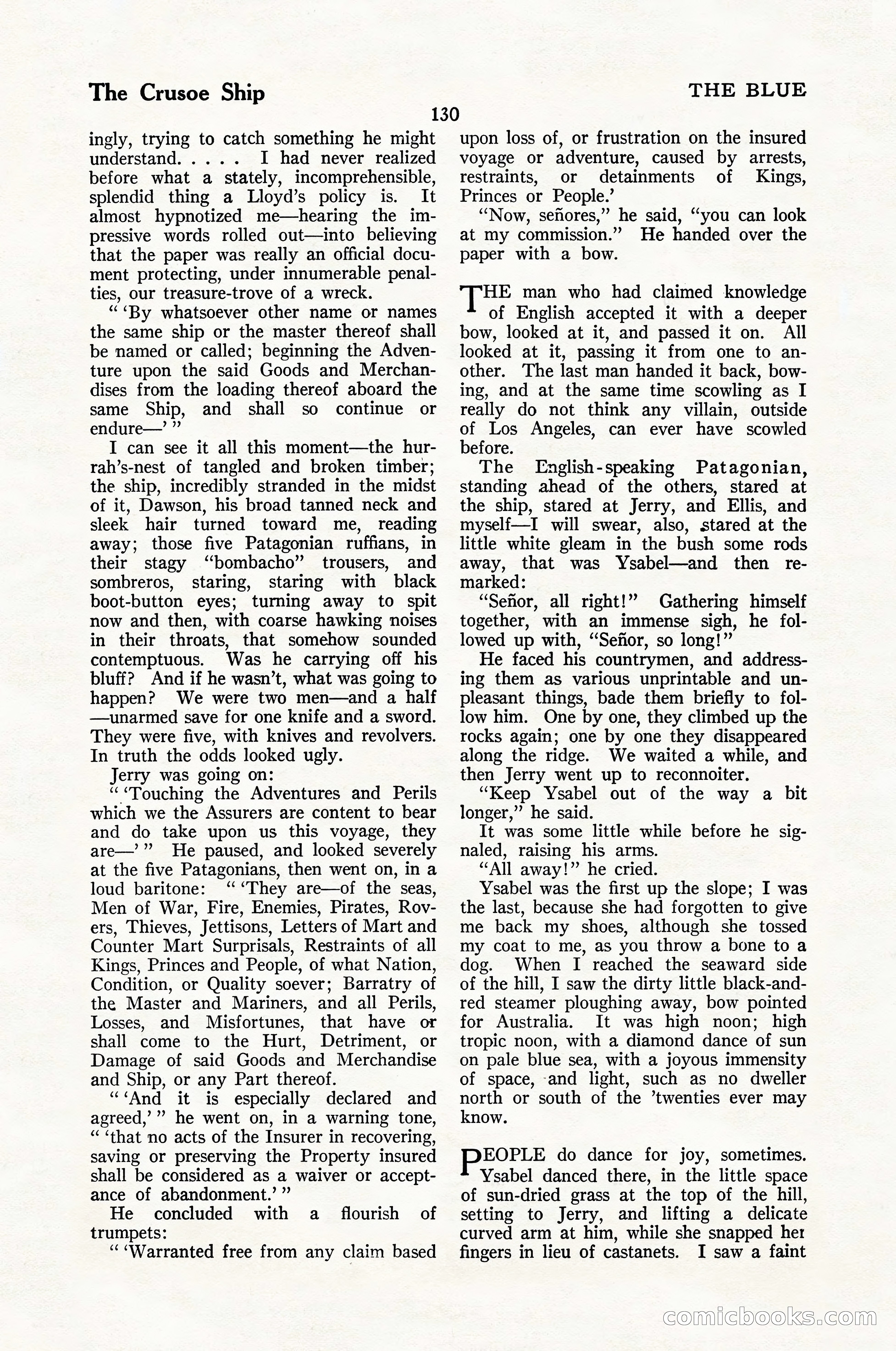 The Blue Book Magazine, January 1926 — page 132 of 208