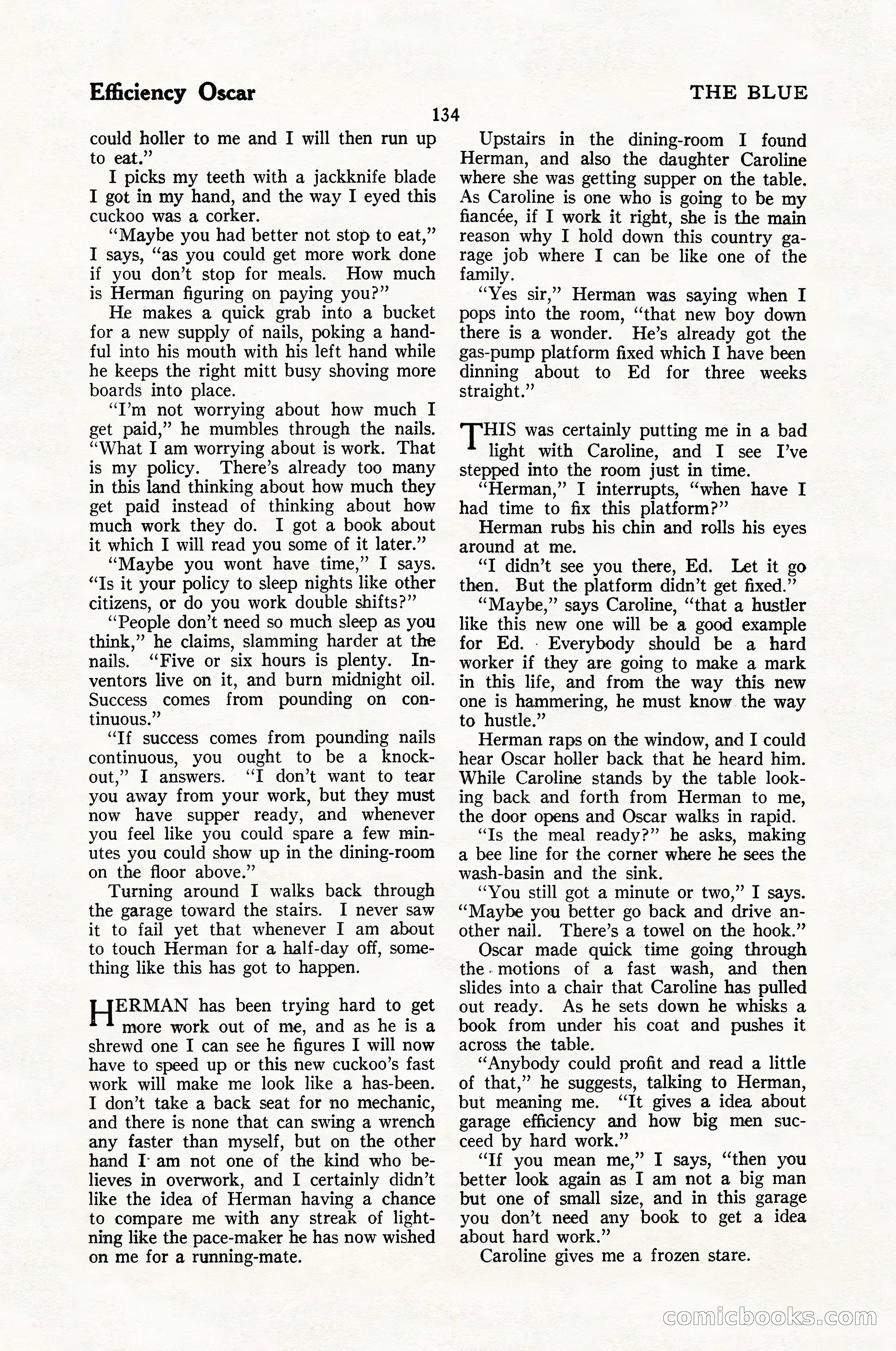 The Blue Book Magazine, January 1926 — page 136 of 208