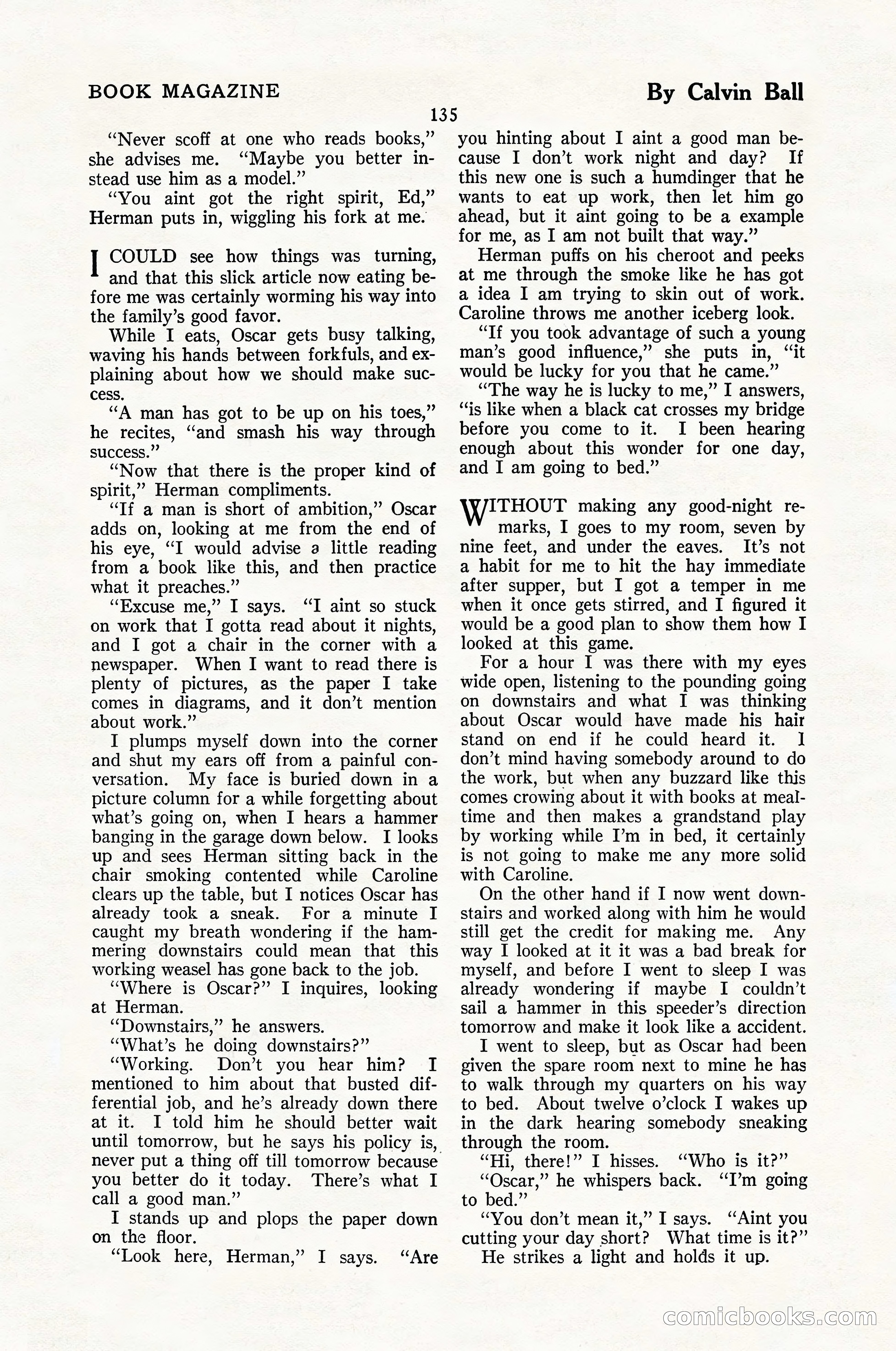 The Blue Book Magazine, January 1926 — page 137 of 208