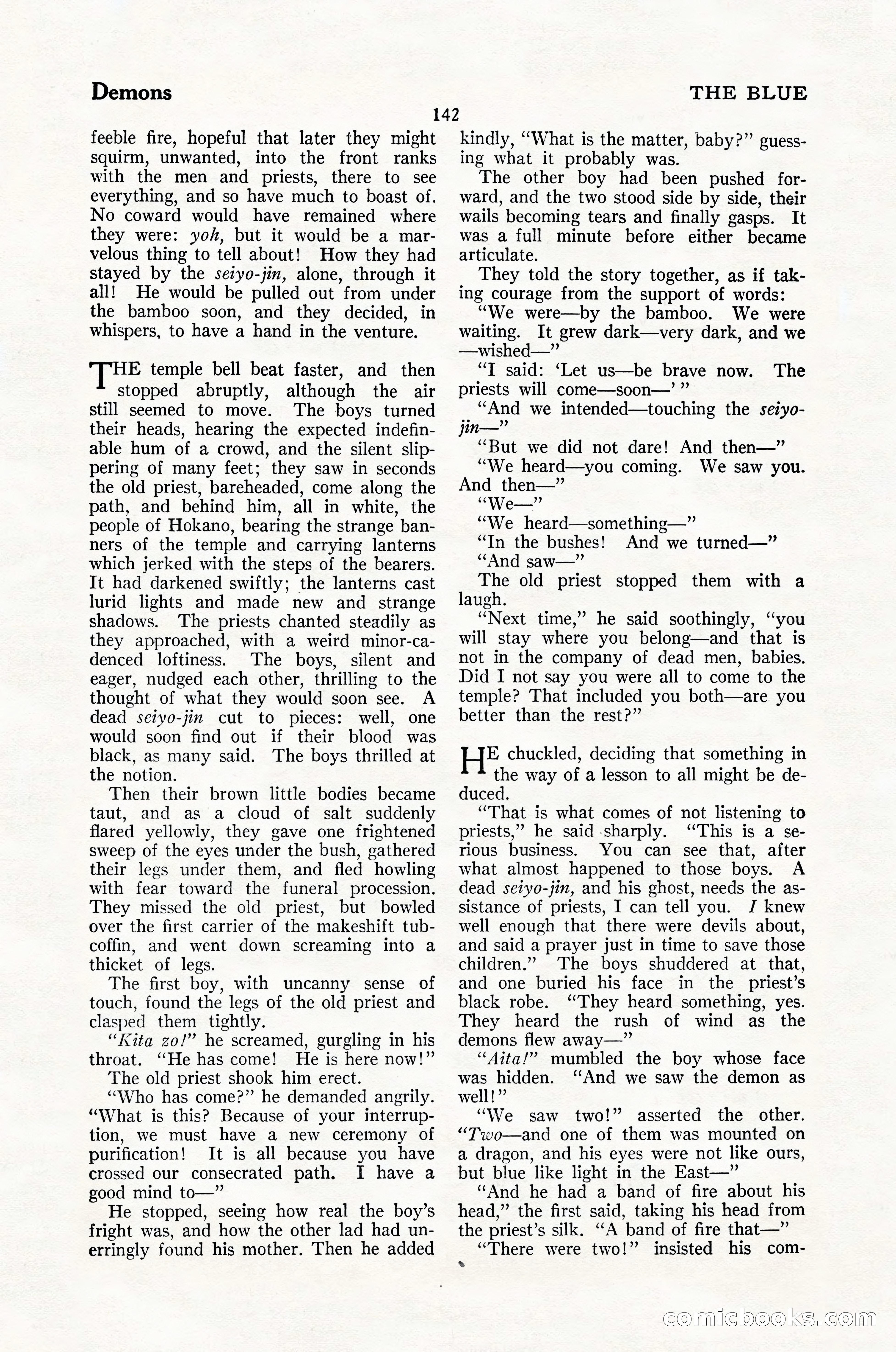 The Blue Book Magazine, January 1926 — page 144 of 208