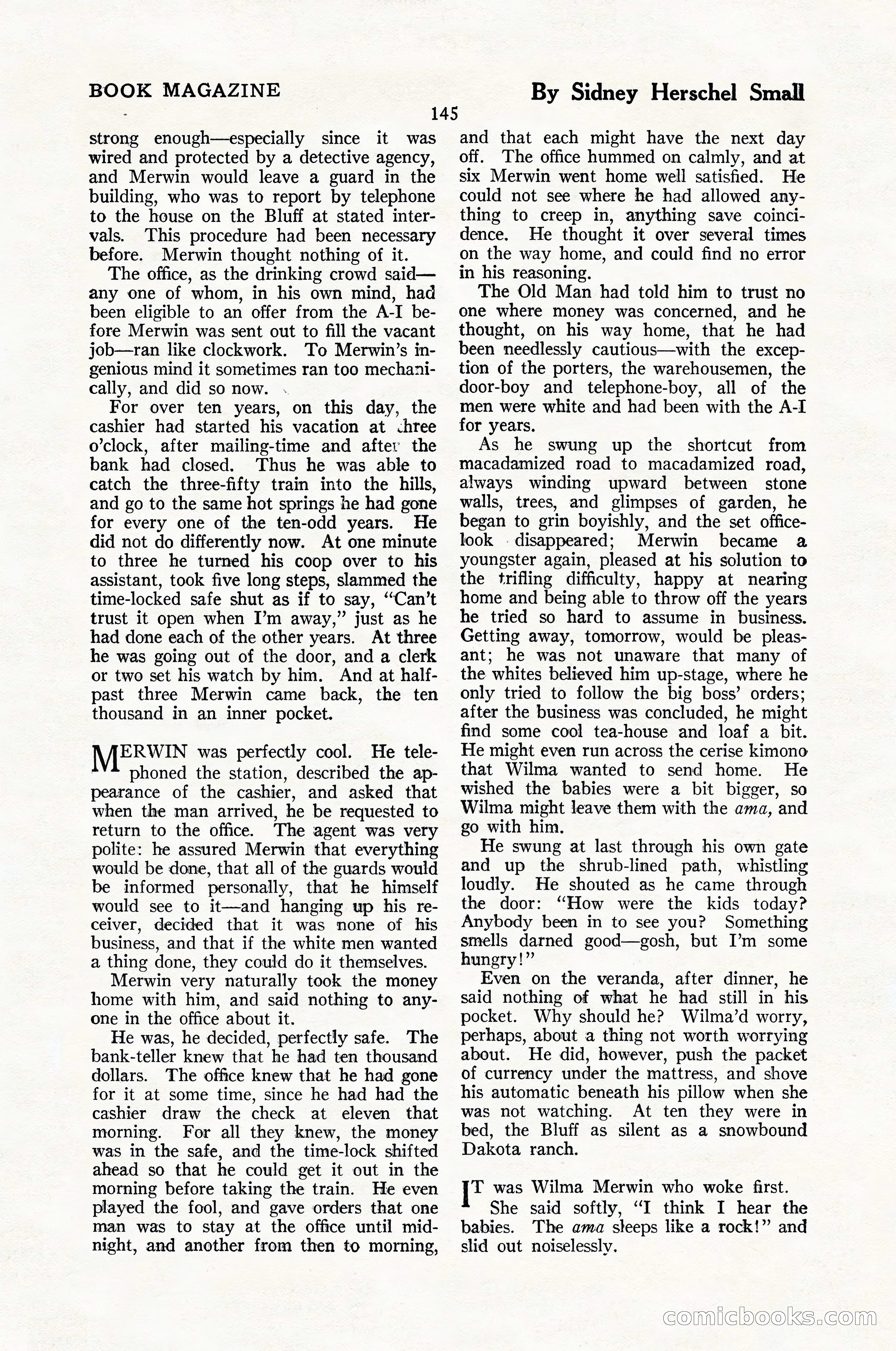 The Blue Book Magazine, January 1926 — page 147 of 208