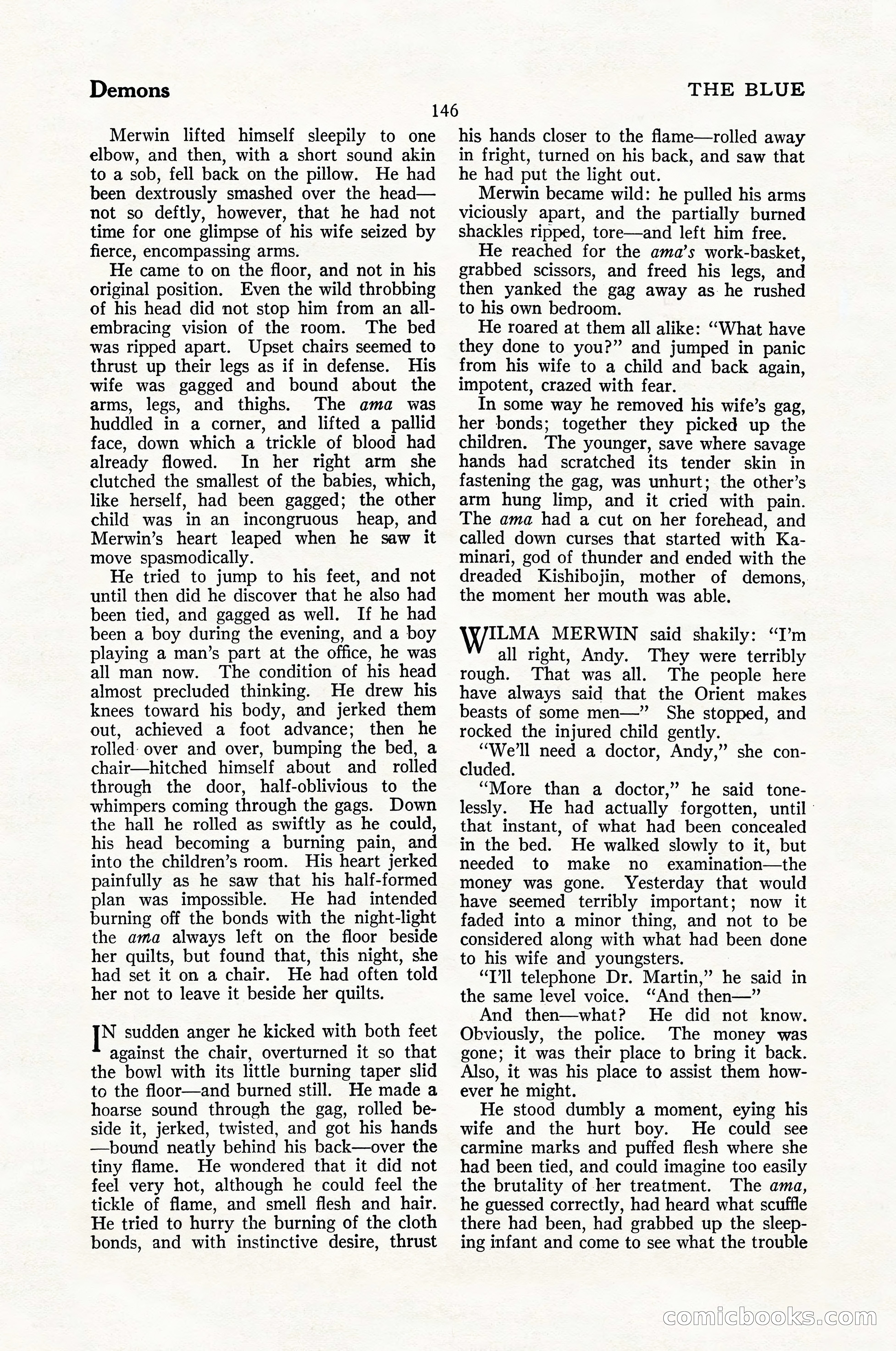 The Blue Book Magazine, January 1926 — page 148 of 208