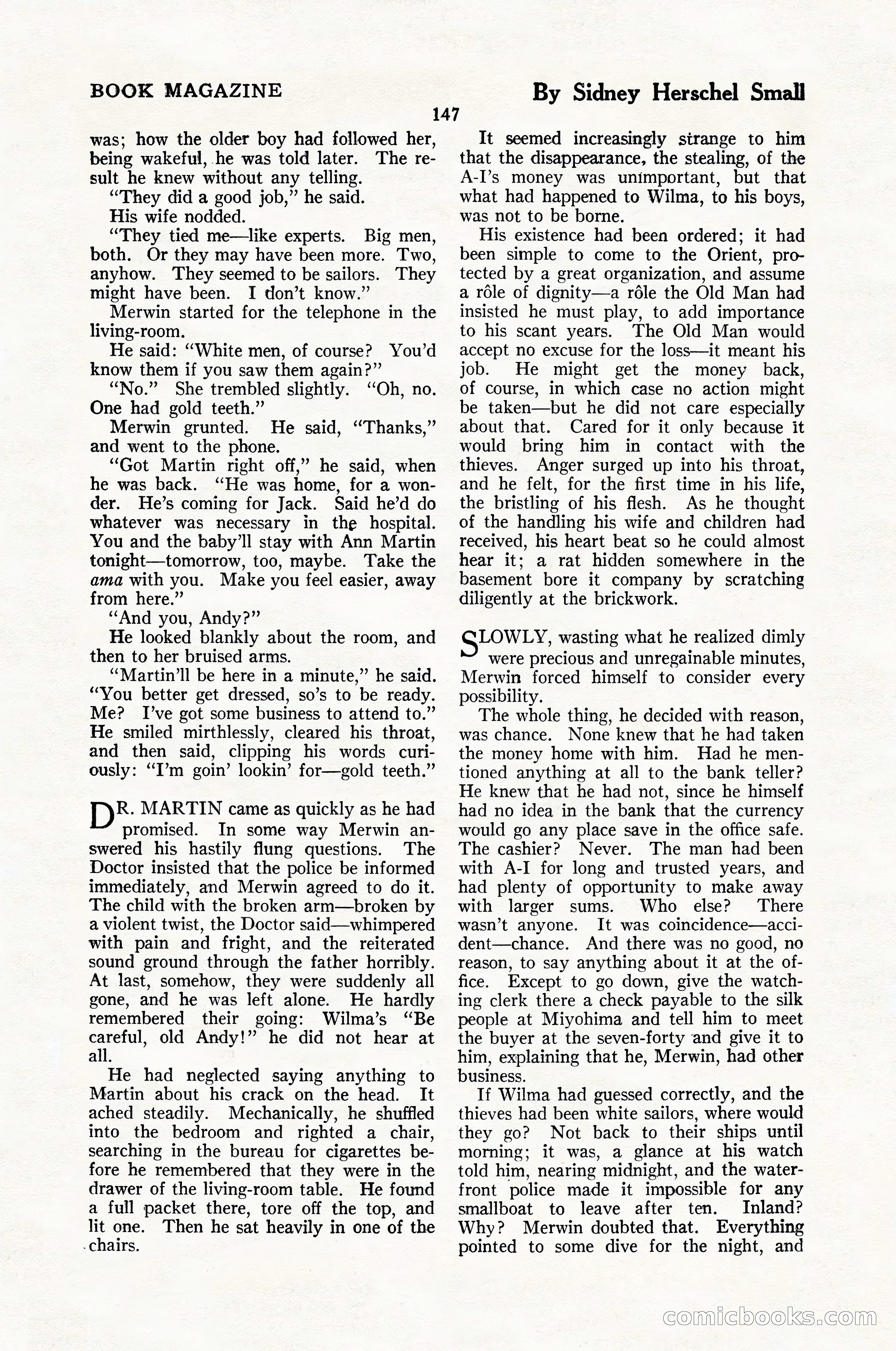 The Blue Book Magazine, January 1926 — page 149 of 208