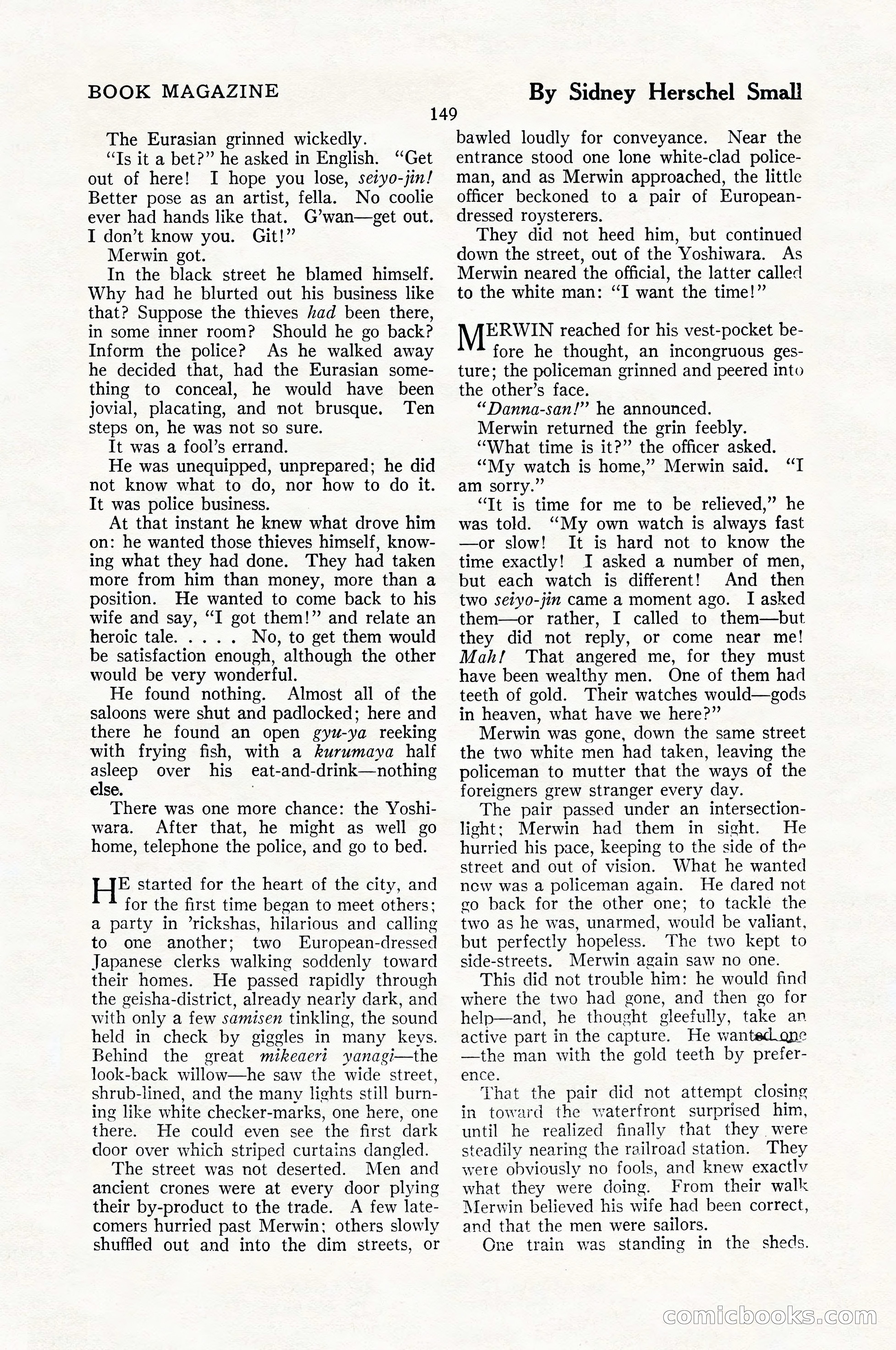 The Blue Book Magazine, January 1926 — page 151 of 208