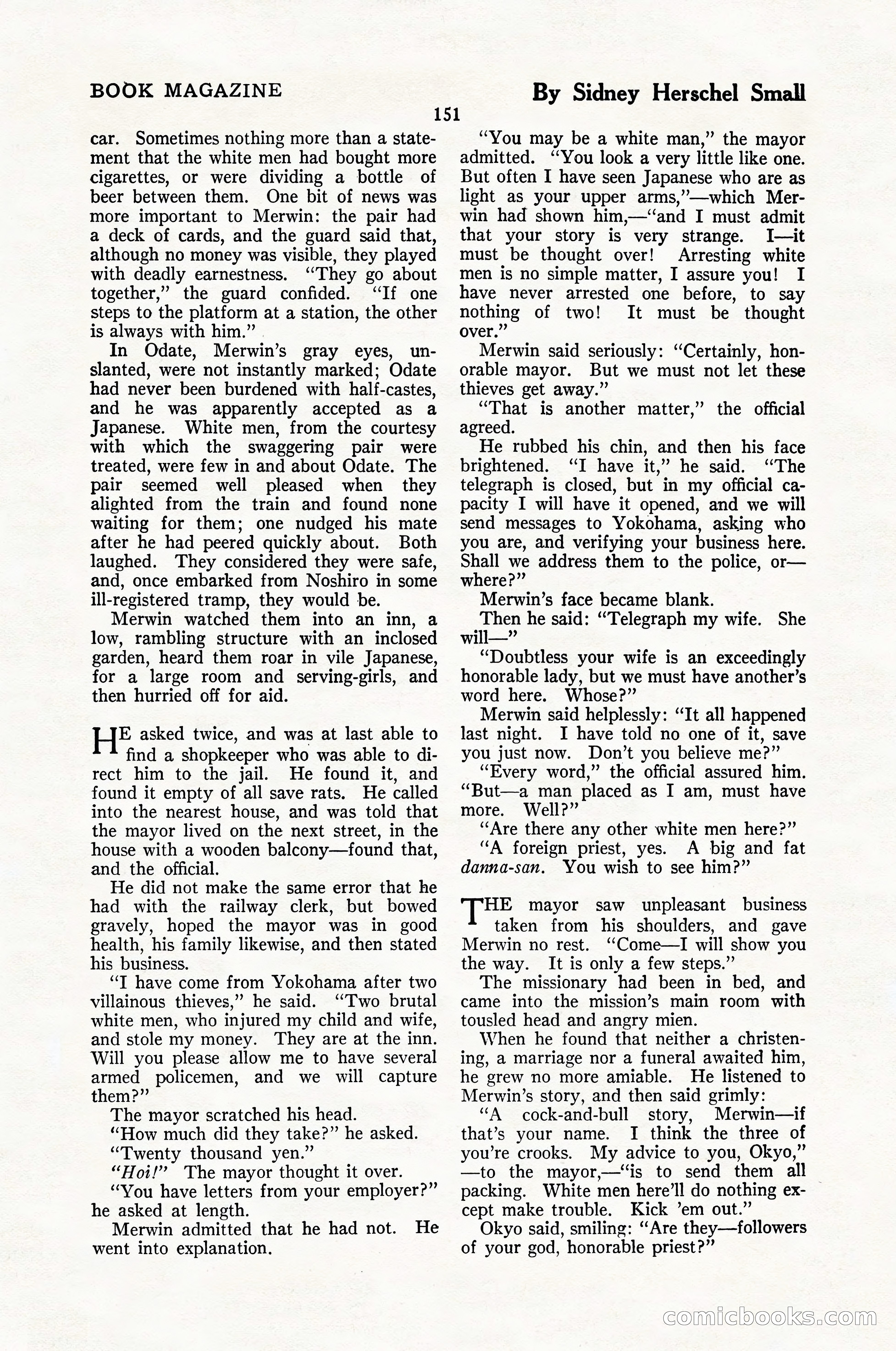 The Blue Book Magazine, January 1926 — page 153 of 208