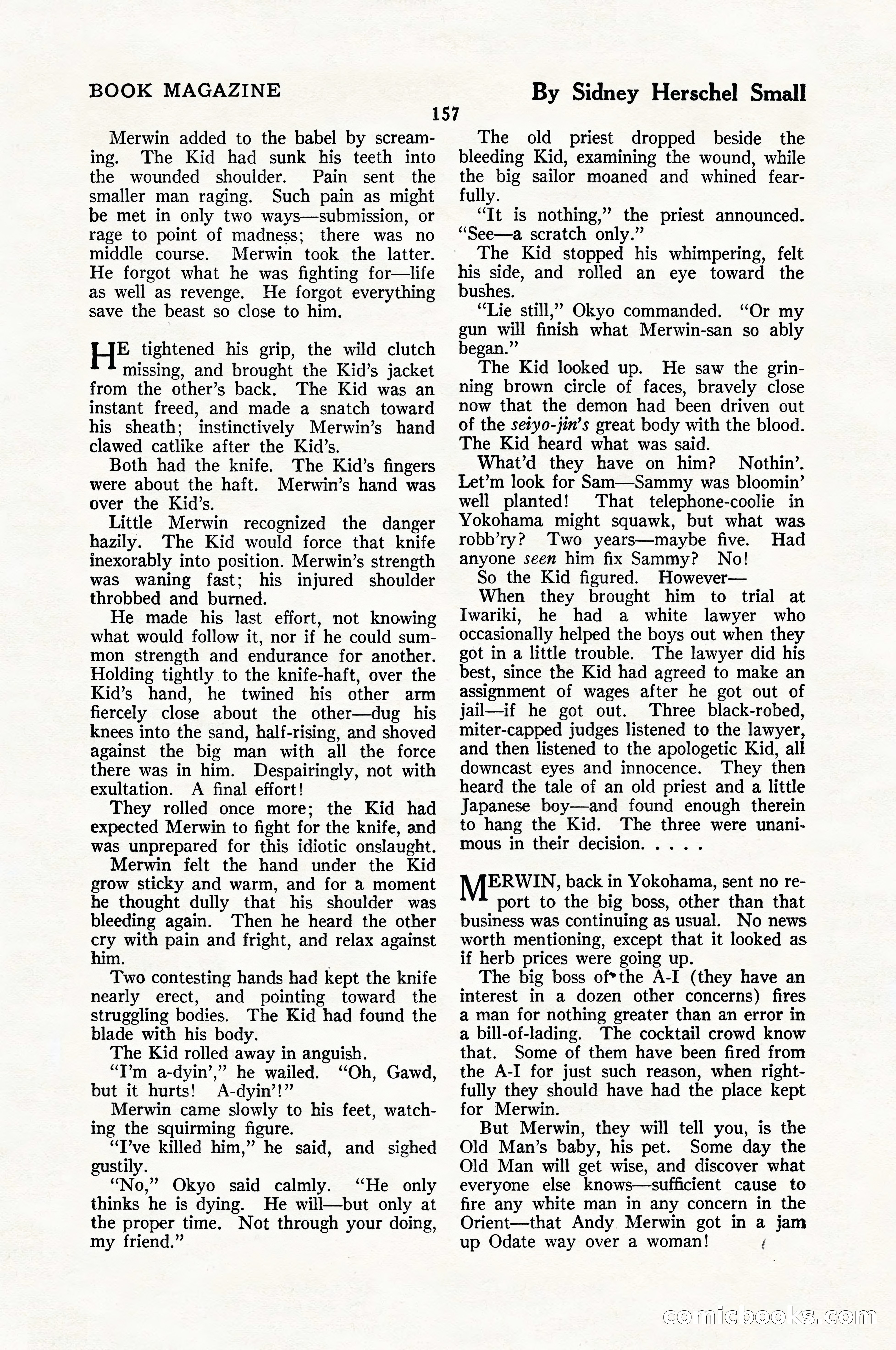 The Blue Book Magazine, January 1926 — page 159 of 208