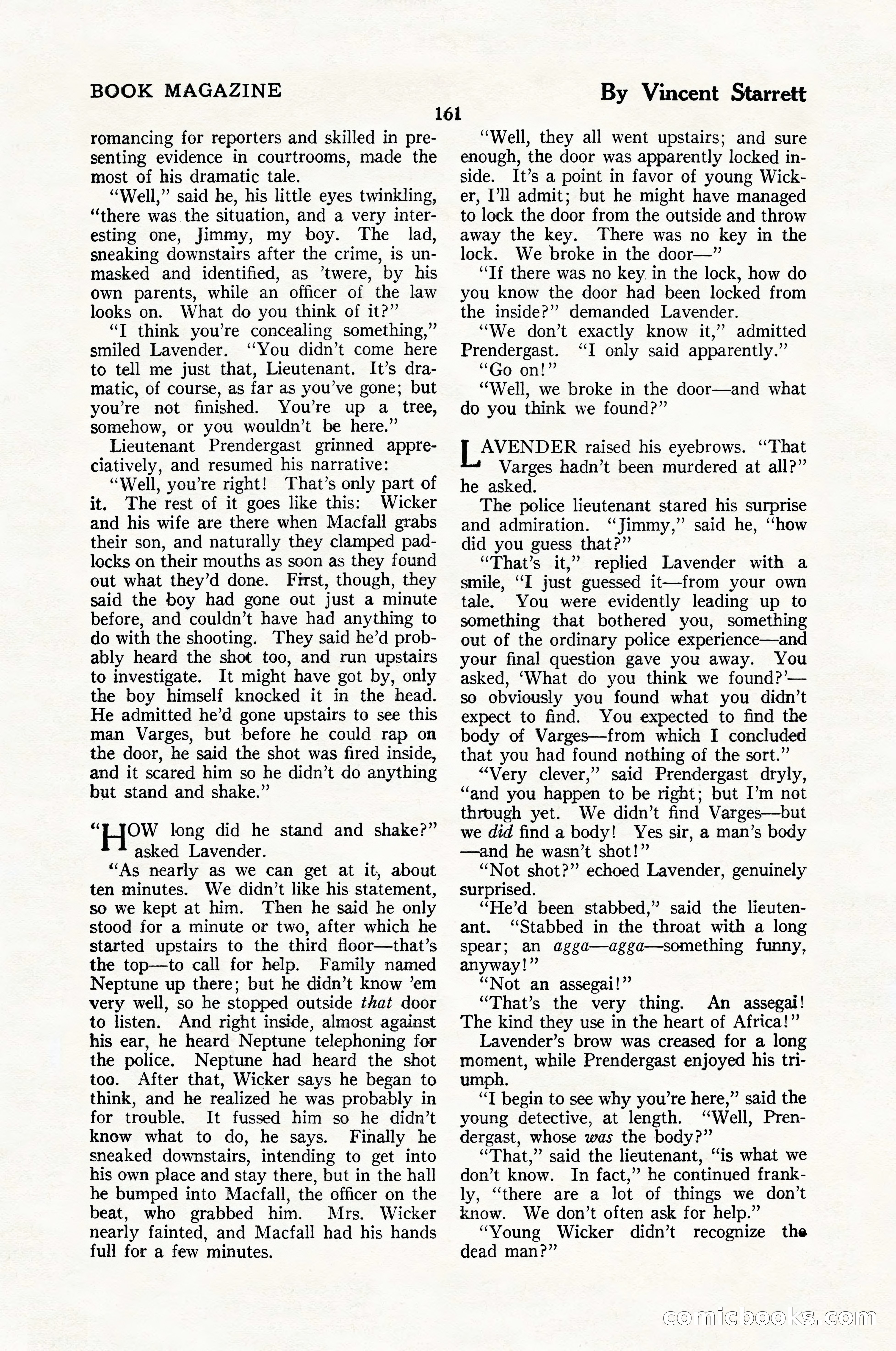 The Blue Book Magazine, January 1926 — page 163 of 208