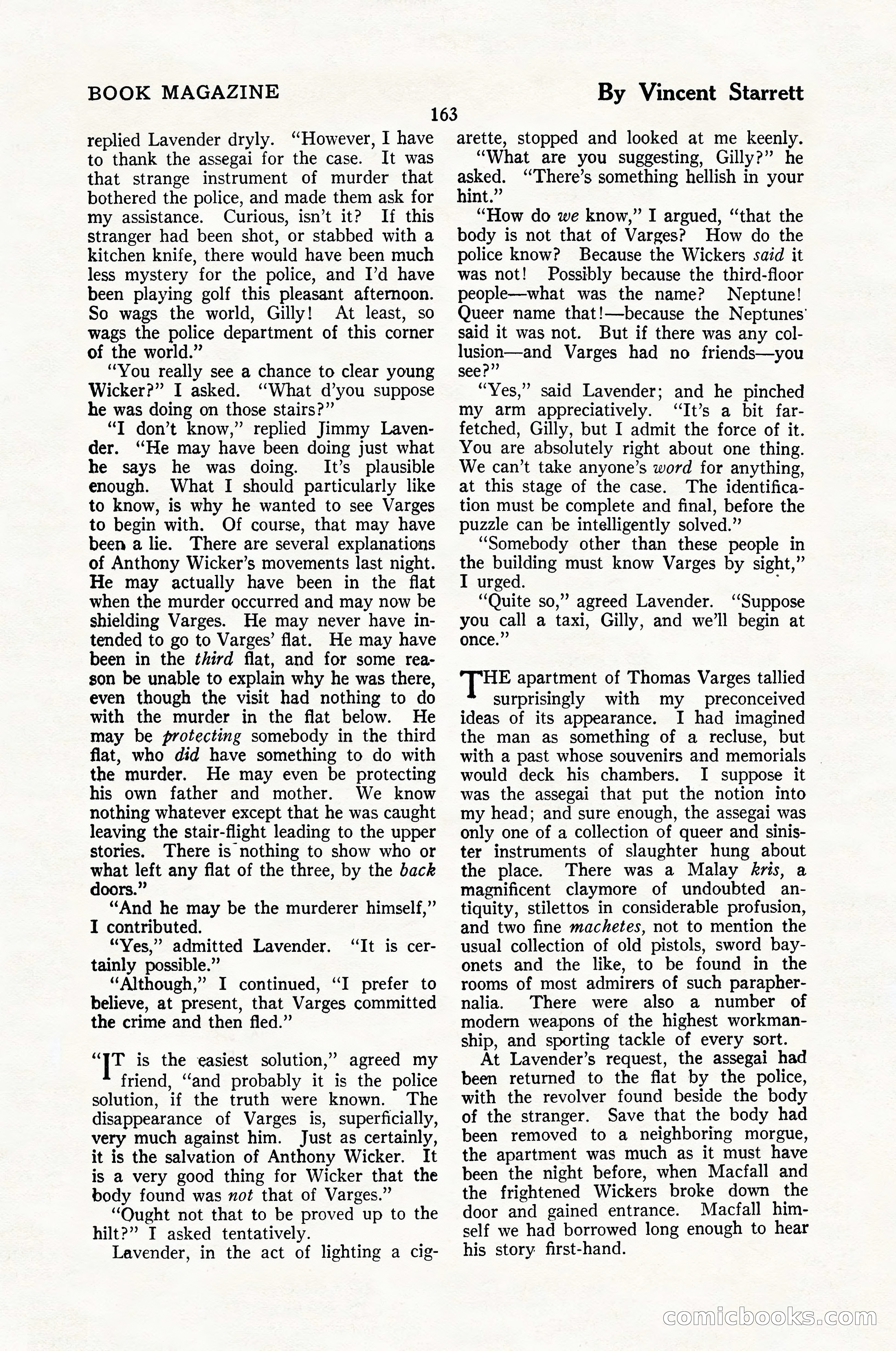 The Blue Book Magazine, January 1926 — page 165 of 208