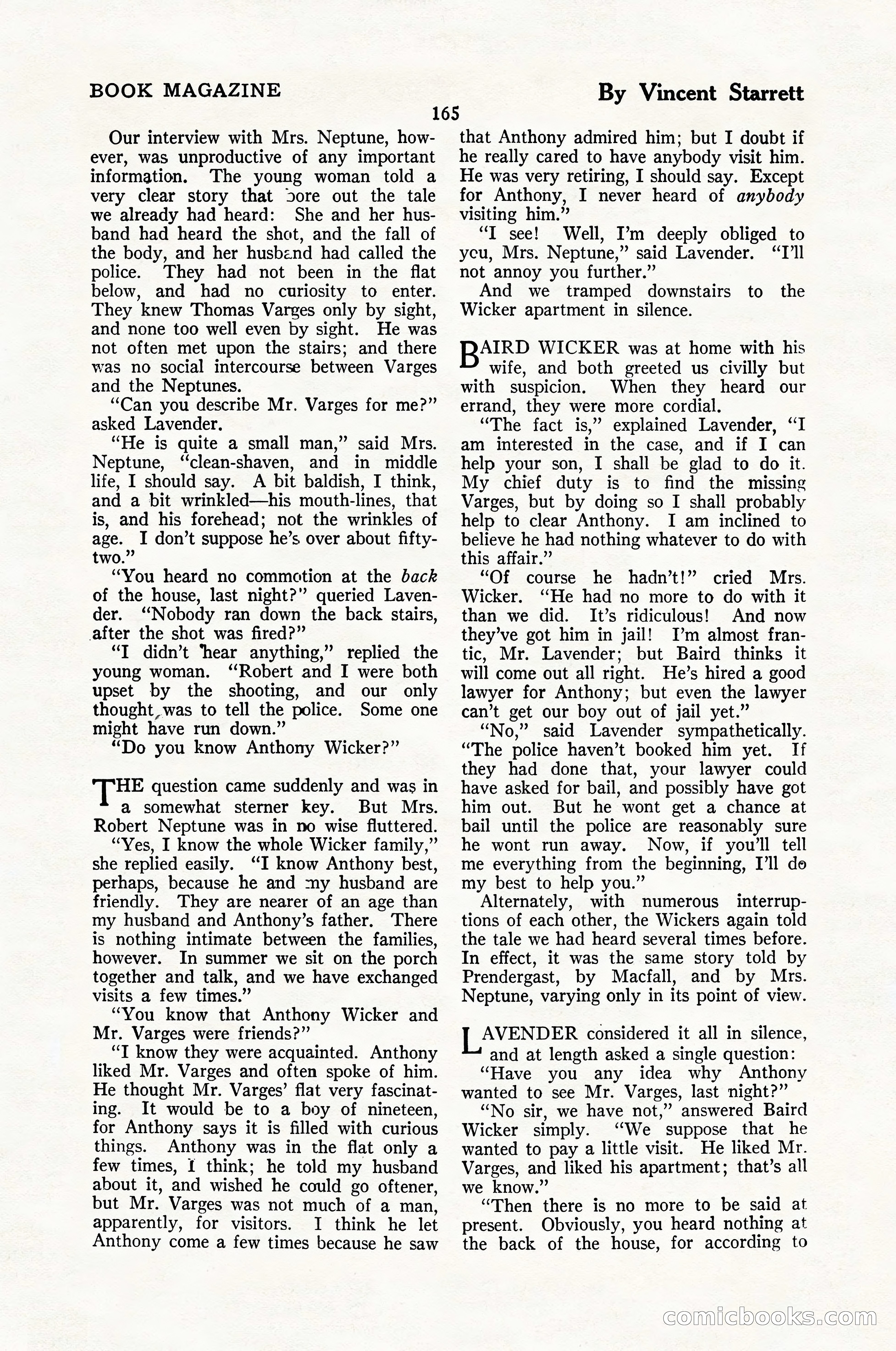 The Blue Book Magazine, January 1926 — page 167 of 208