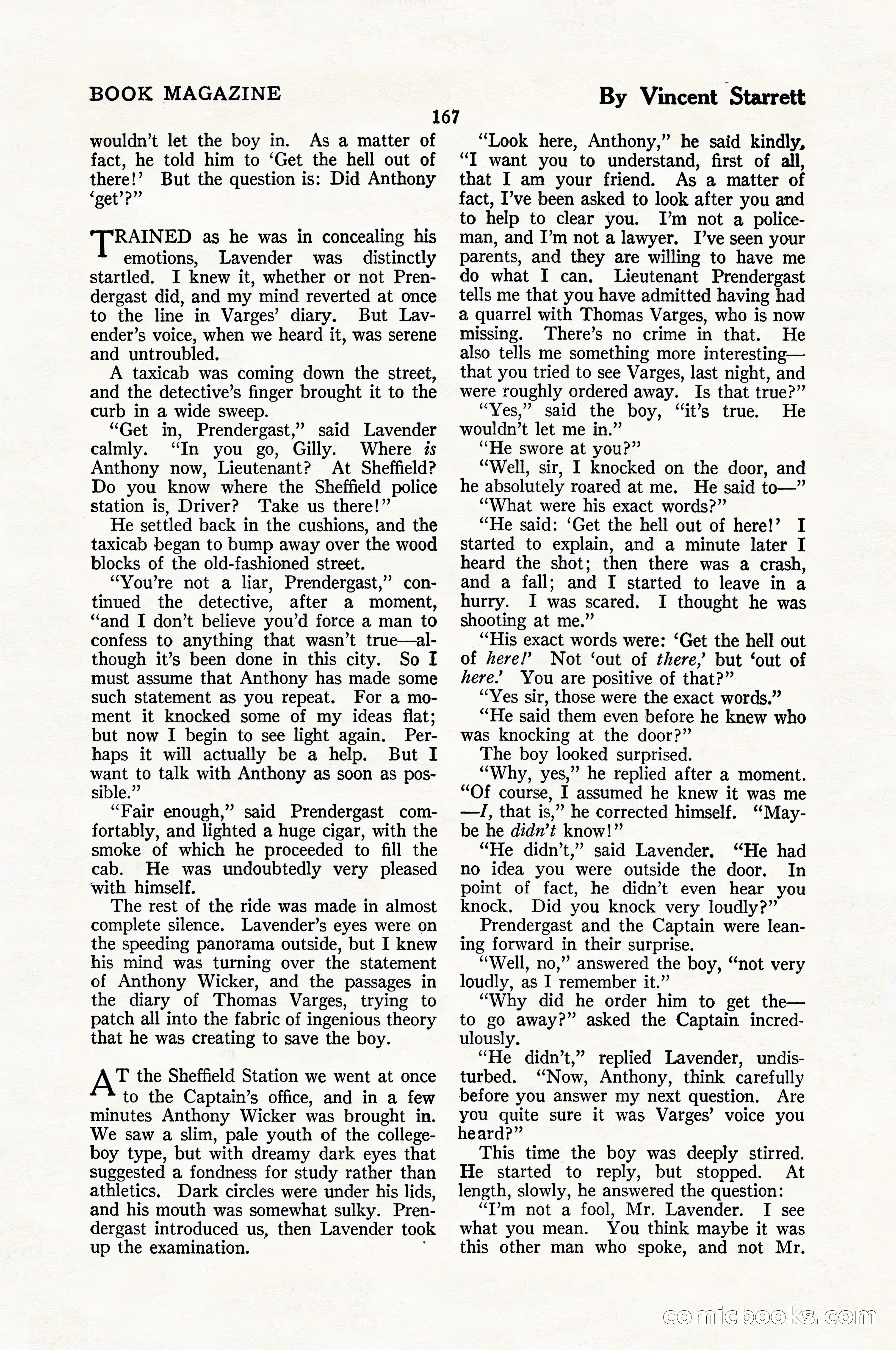 The Blue Book Magazine, January 1926 — page 169 of 208