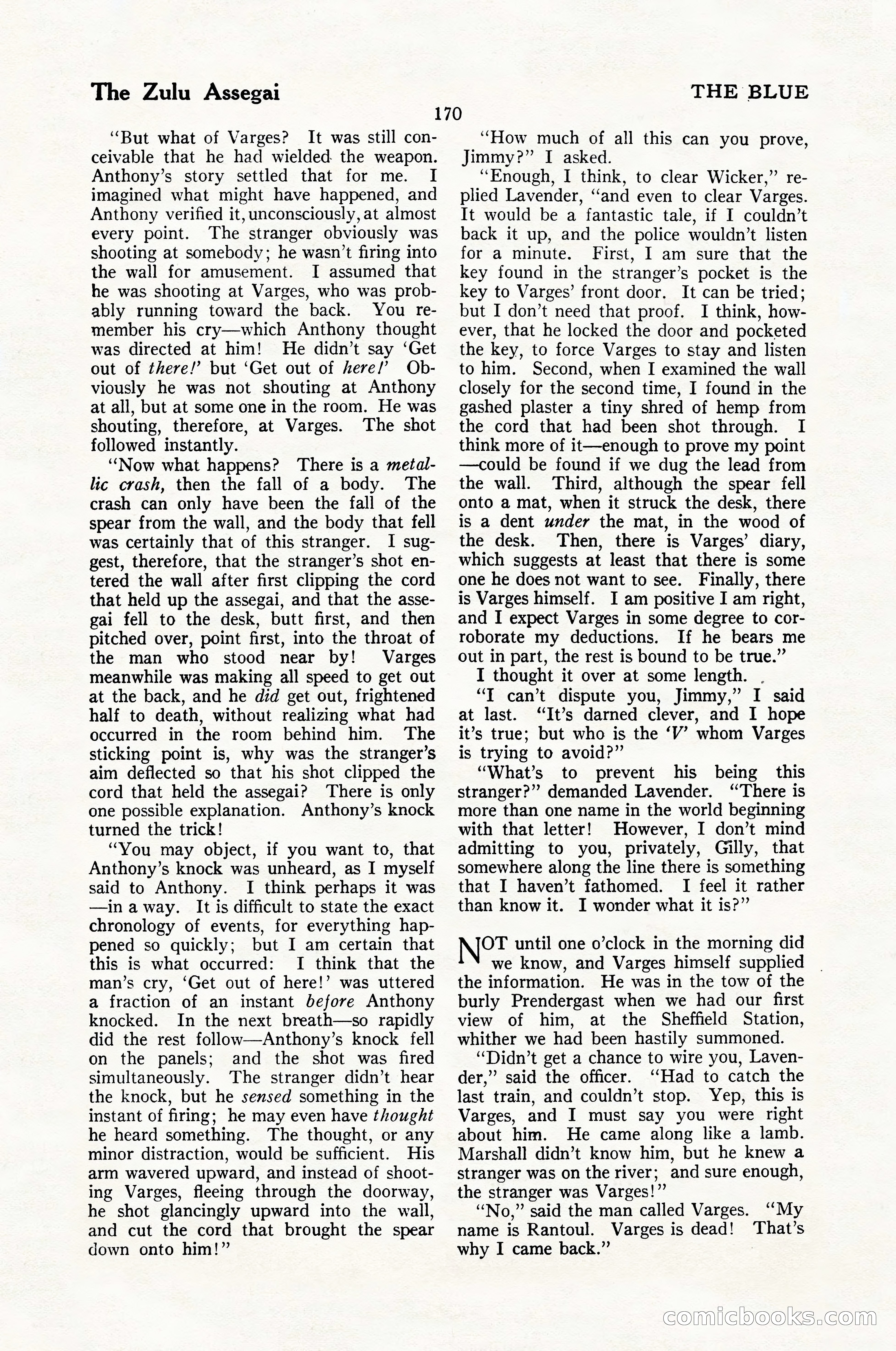 The Blue Book Magazine, January 1926 — page 172 of 208