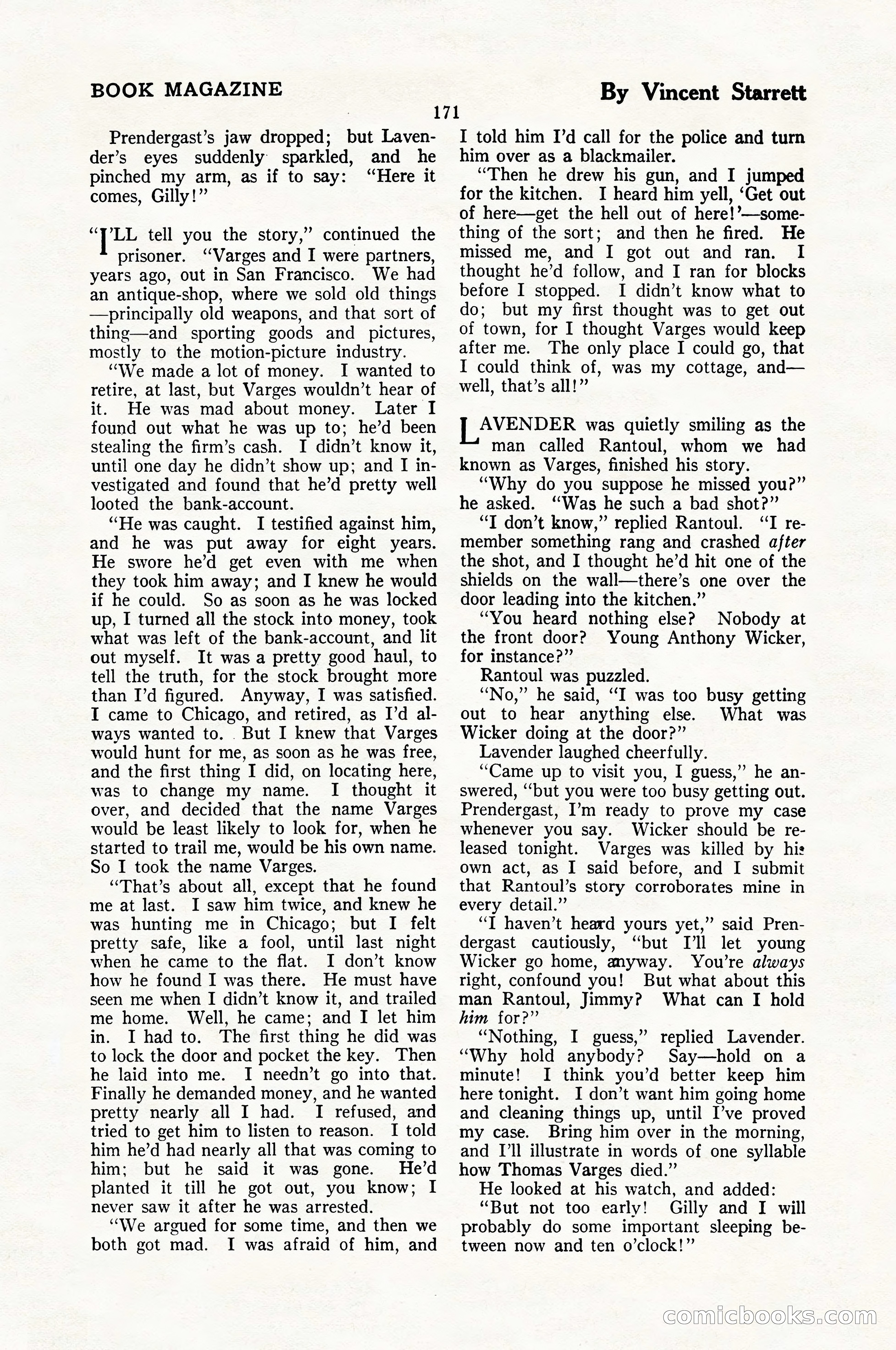 The Blue Book Magazine, January 1926 — page 173 of 208