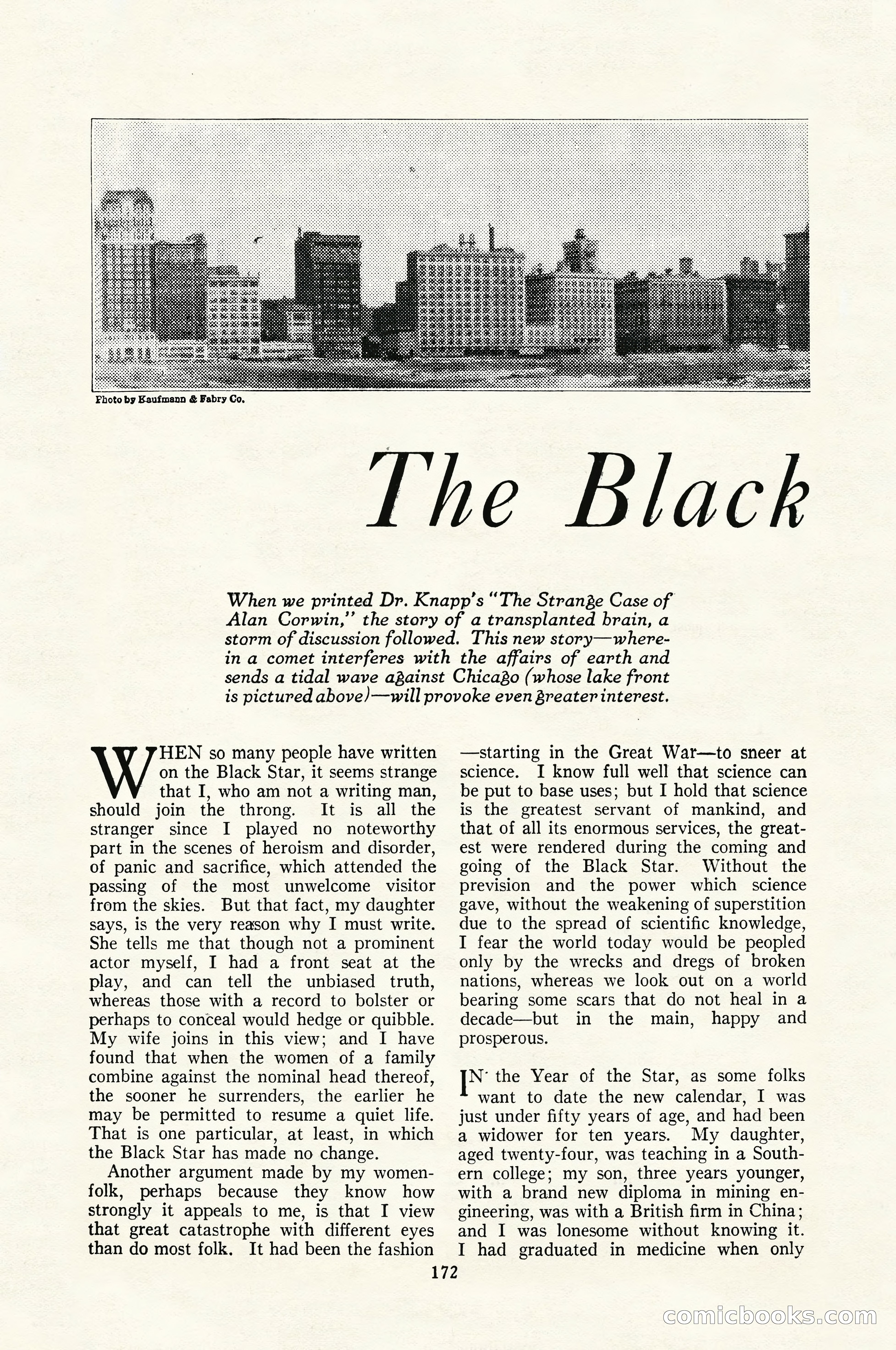 The Blue Book Magazine, January 1926 — page 174 of 208