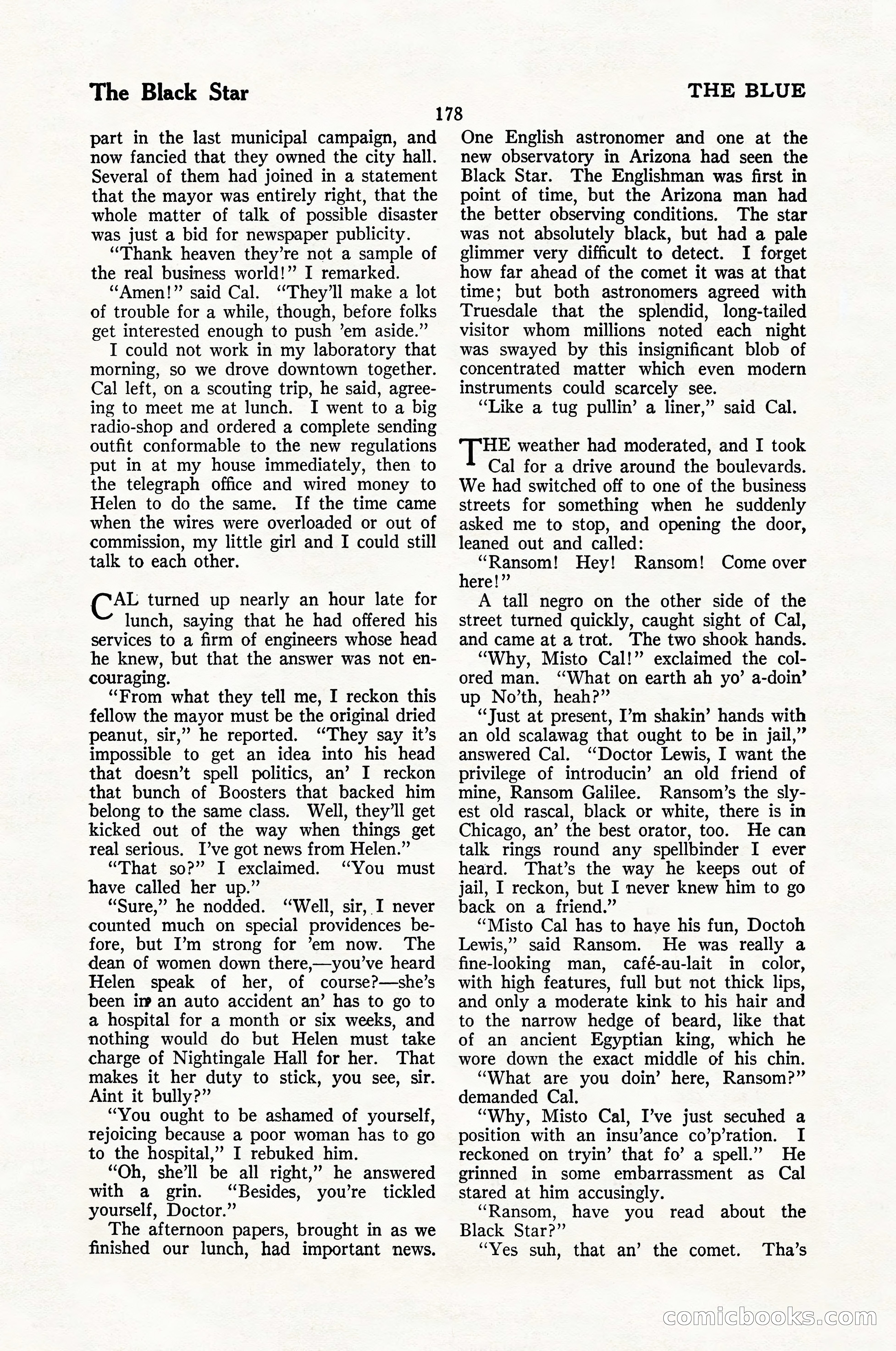 The Blue Book Magazine, January 1926 — page 180 of 208