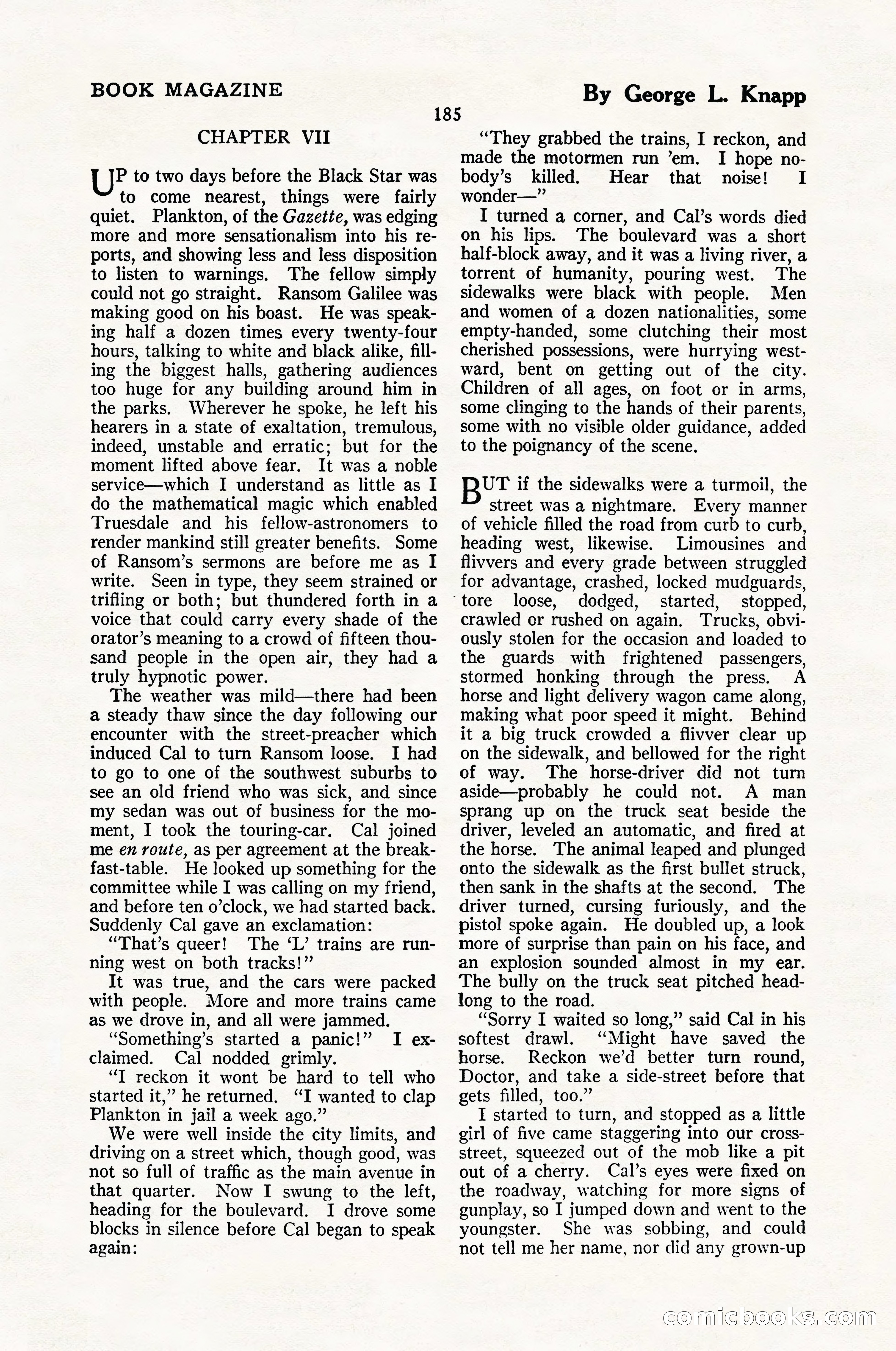 The Blue Book Magazine, January 1926 — page 187 of 208