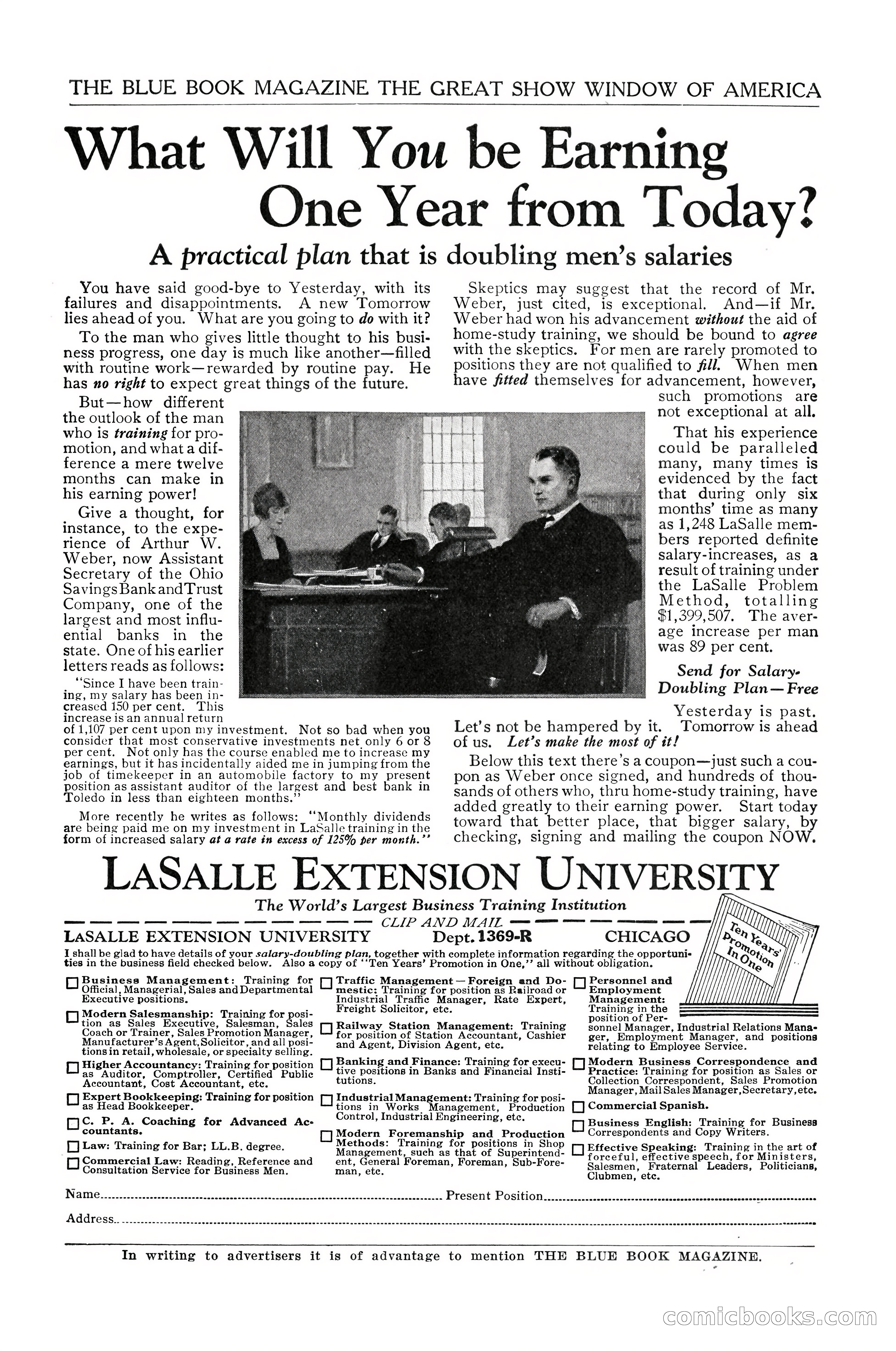 The Blue Book Magazine, January 1926 — page 199 of 208