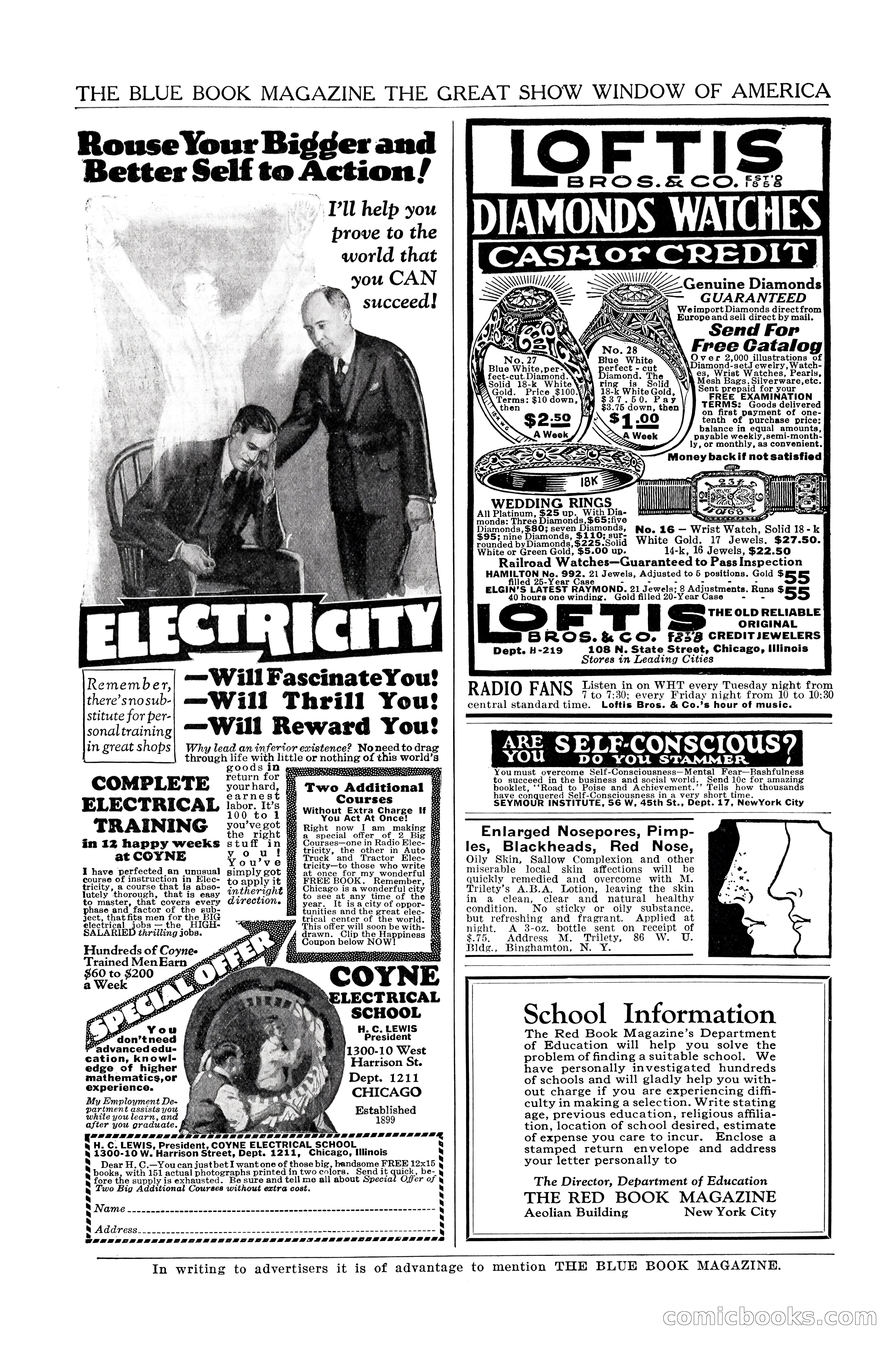 The Blue Book Magazine, January 1926 — page 204 of 208