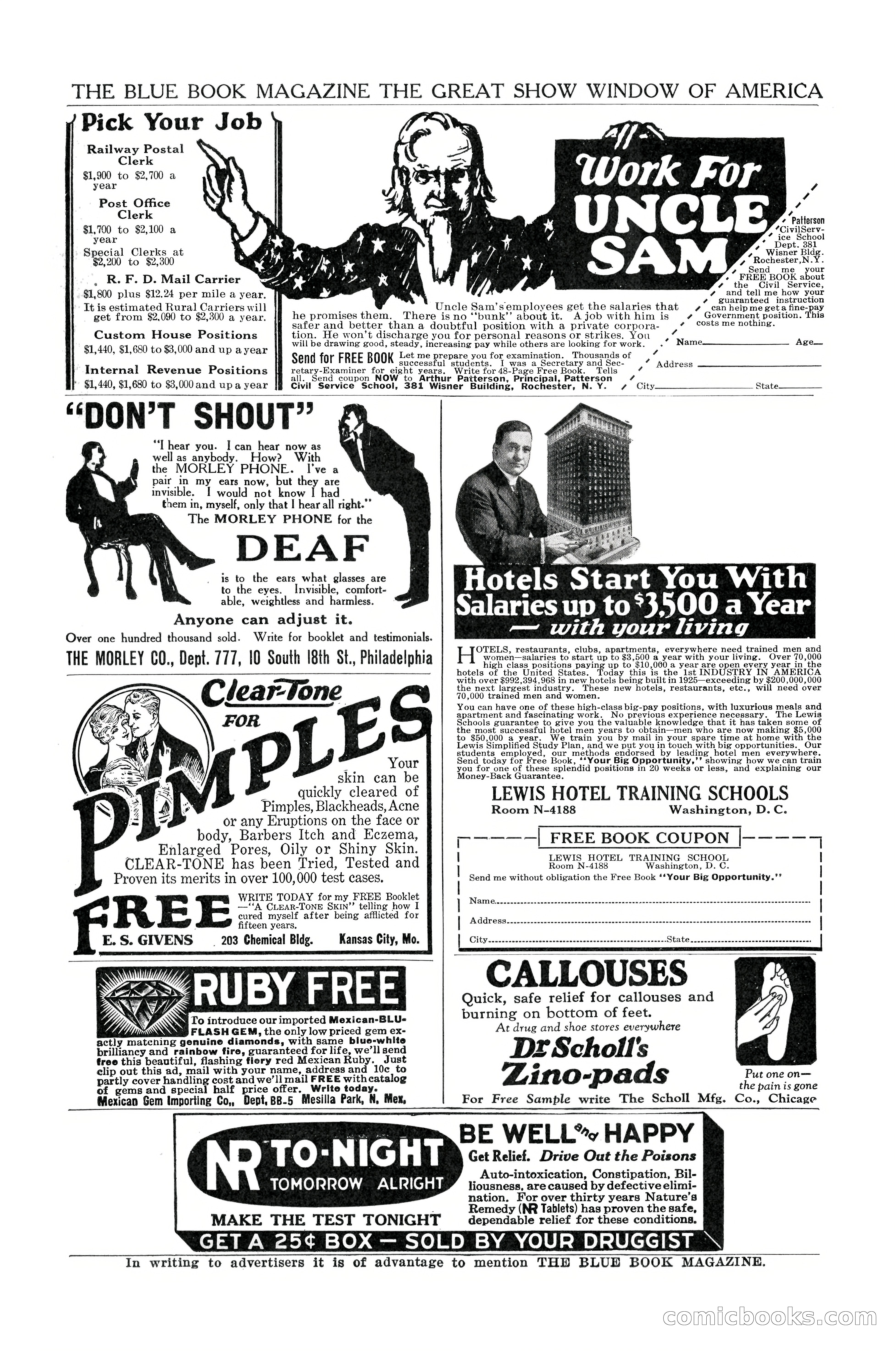 The Blue Book Magazine, January 1926 — page 205 of 208