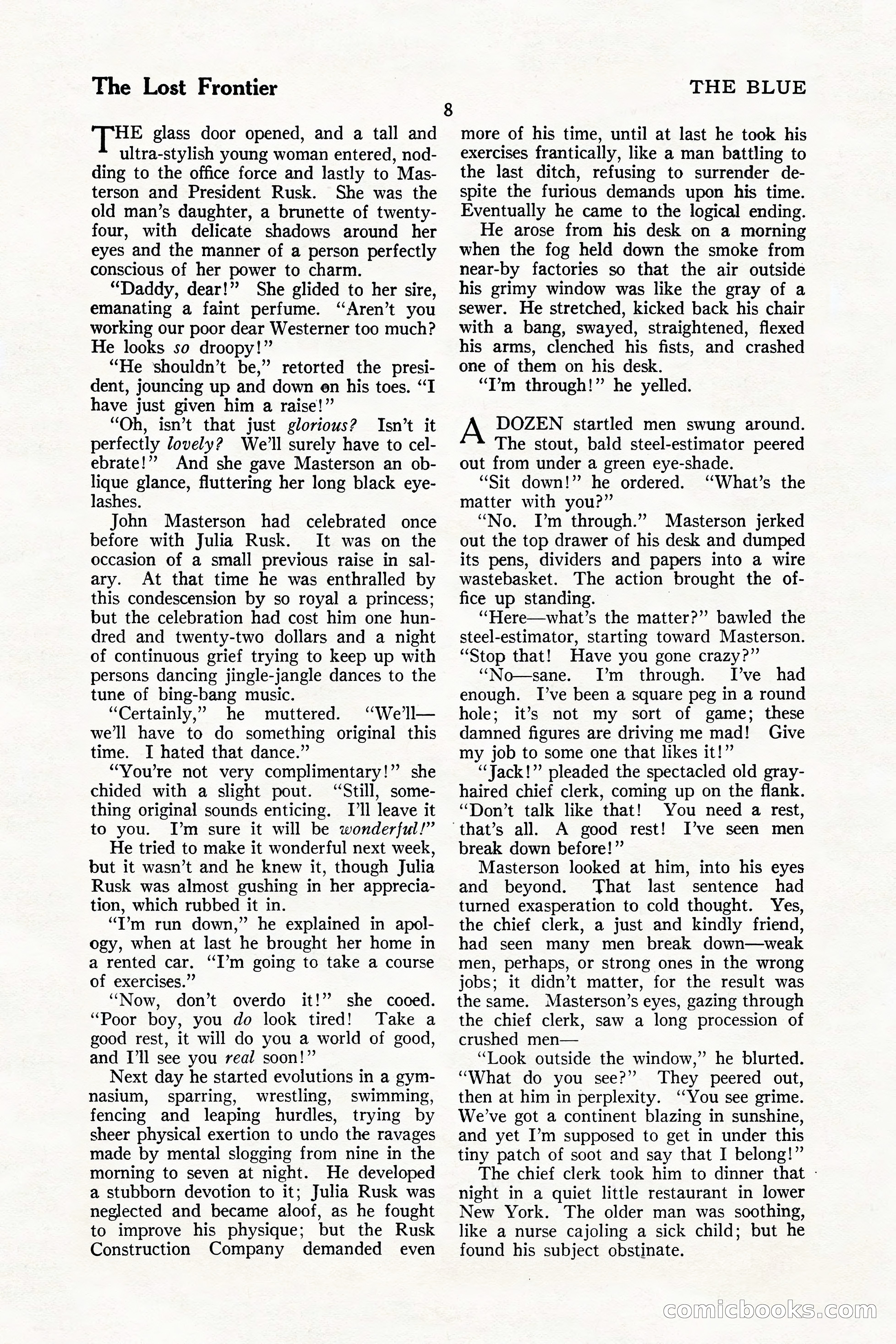 The Illustrated Blue Book Magazine, July 1926 — page 10 of 204