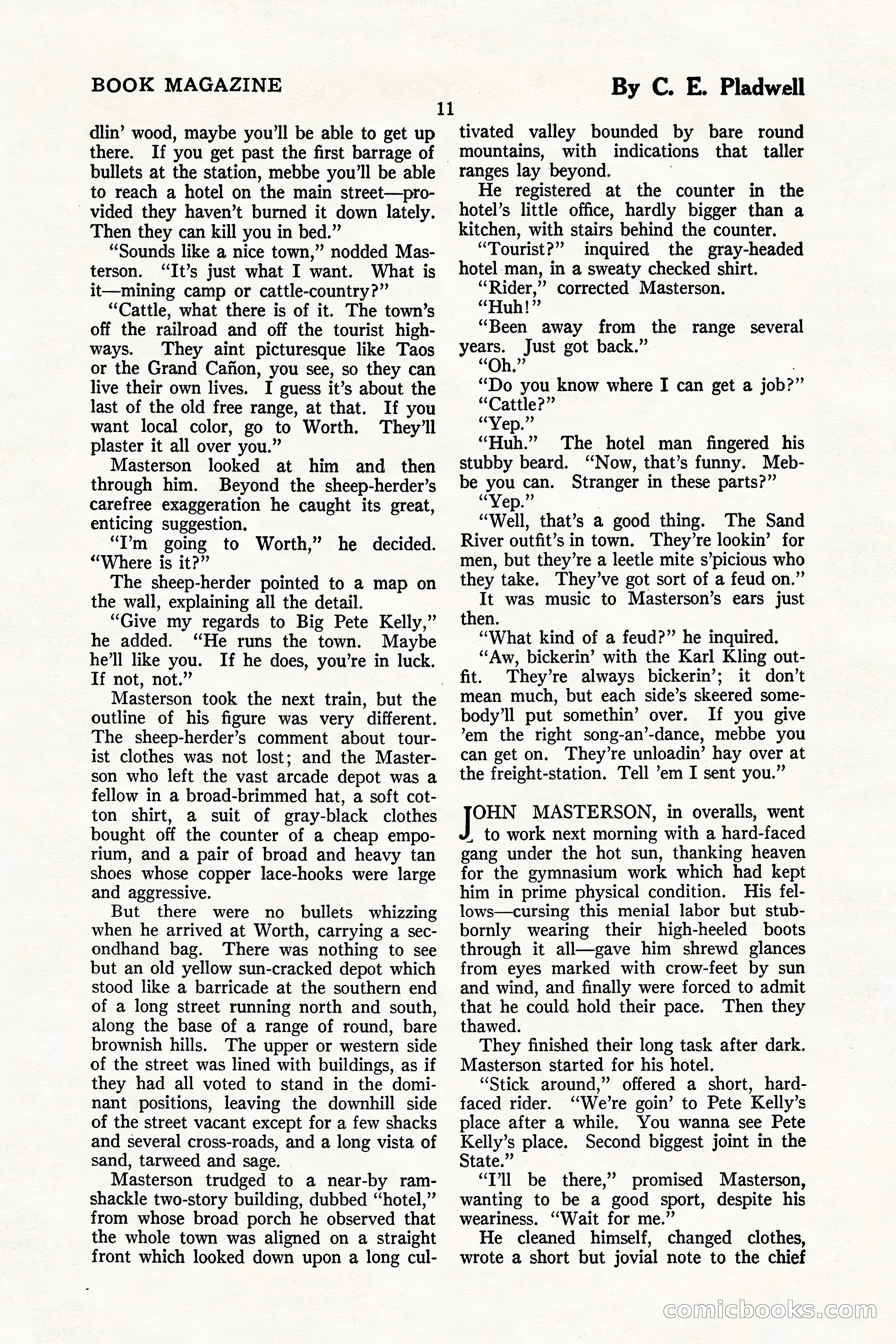 The Illustrated Blue Book Magazine, July 1926 — page 13 of 204
