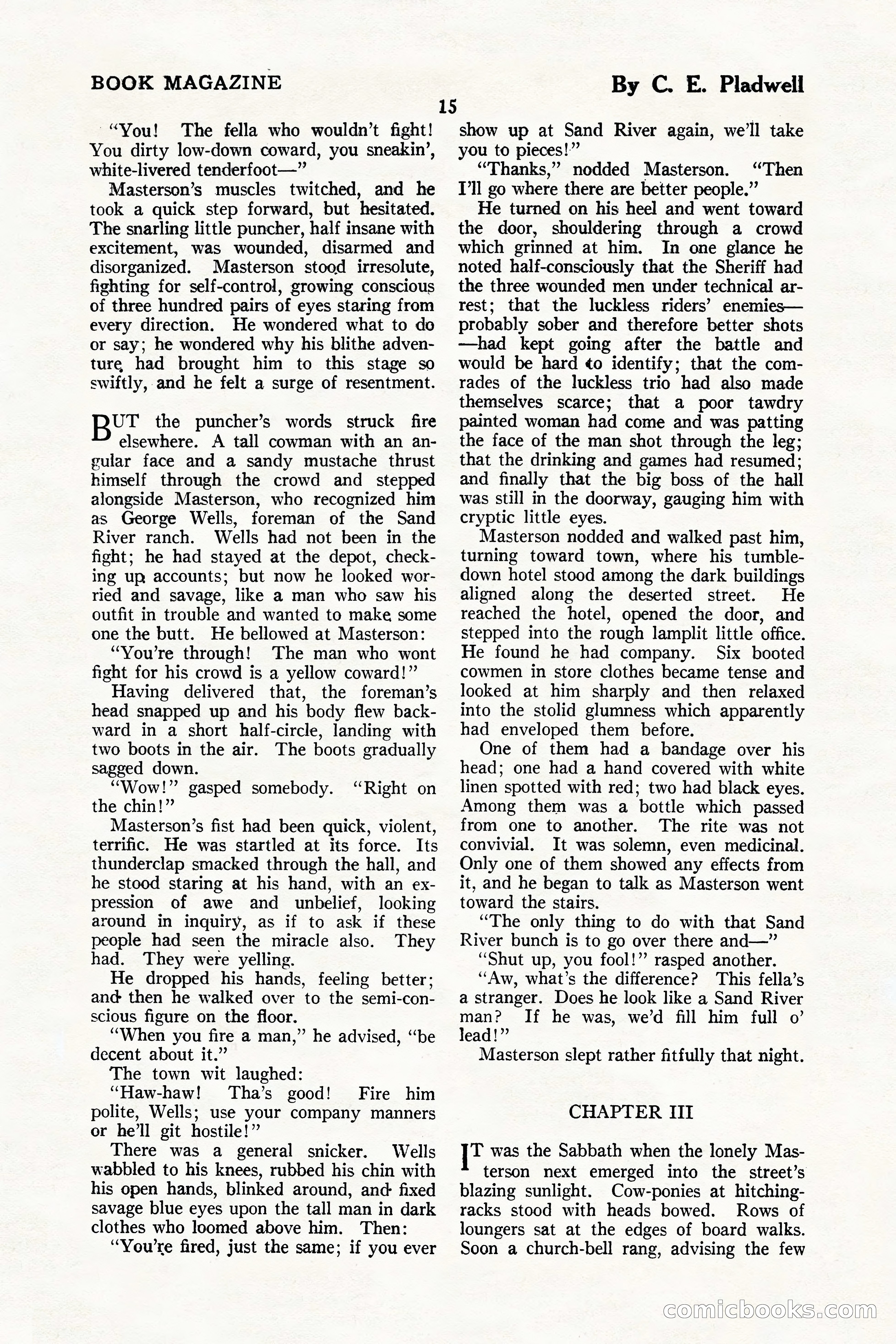 The Illustrated Blue Book Magazine, July 1926 — page 17 of 204