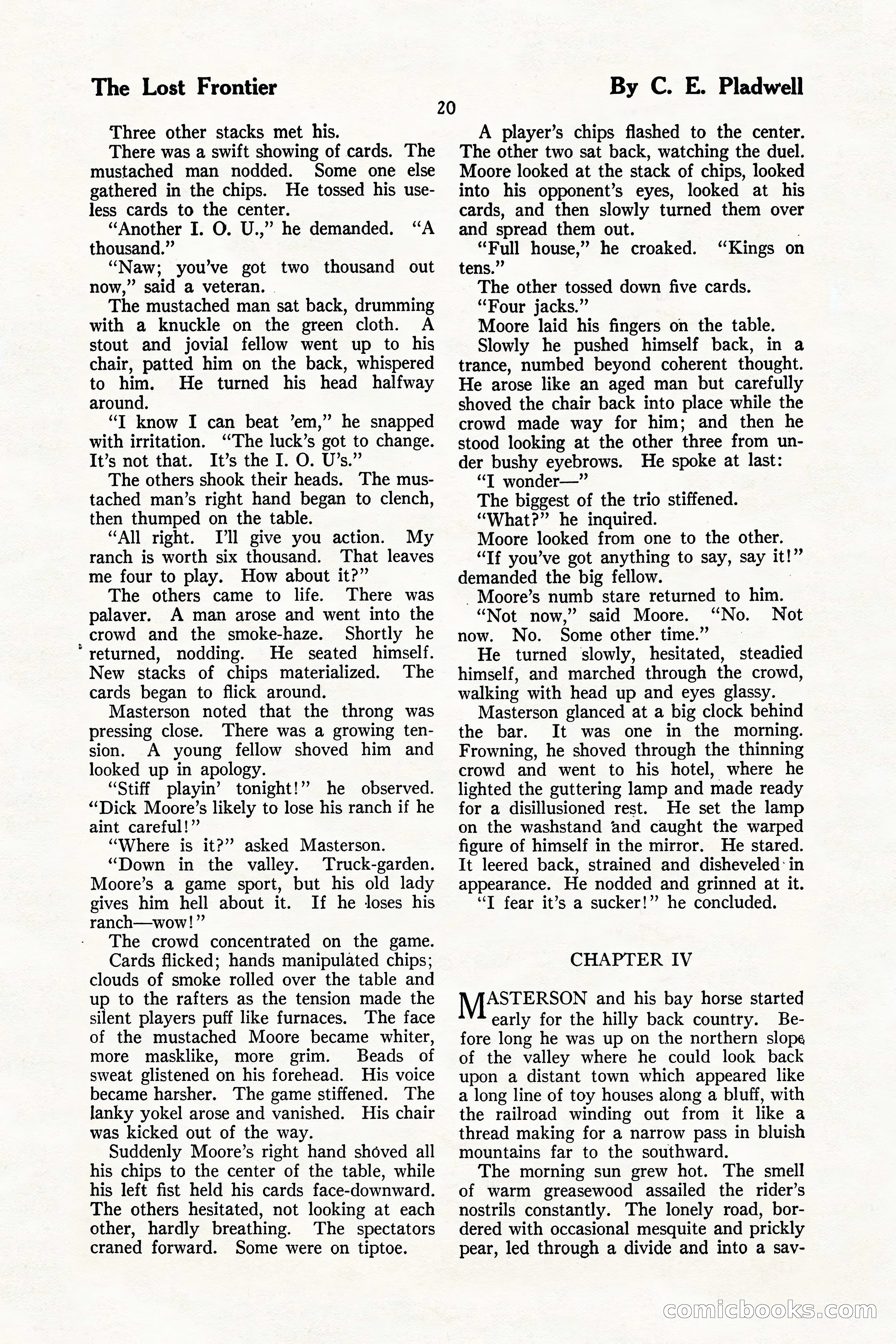 The Illustrated Blue Book Magazine, July 1926 — page 22 of 204
