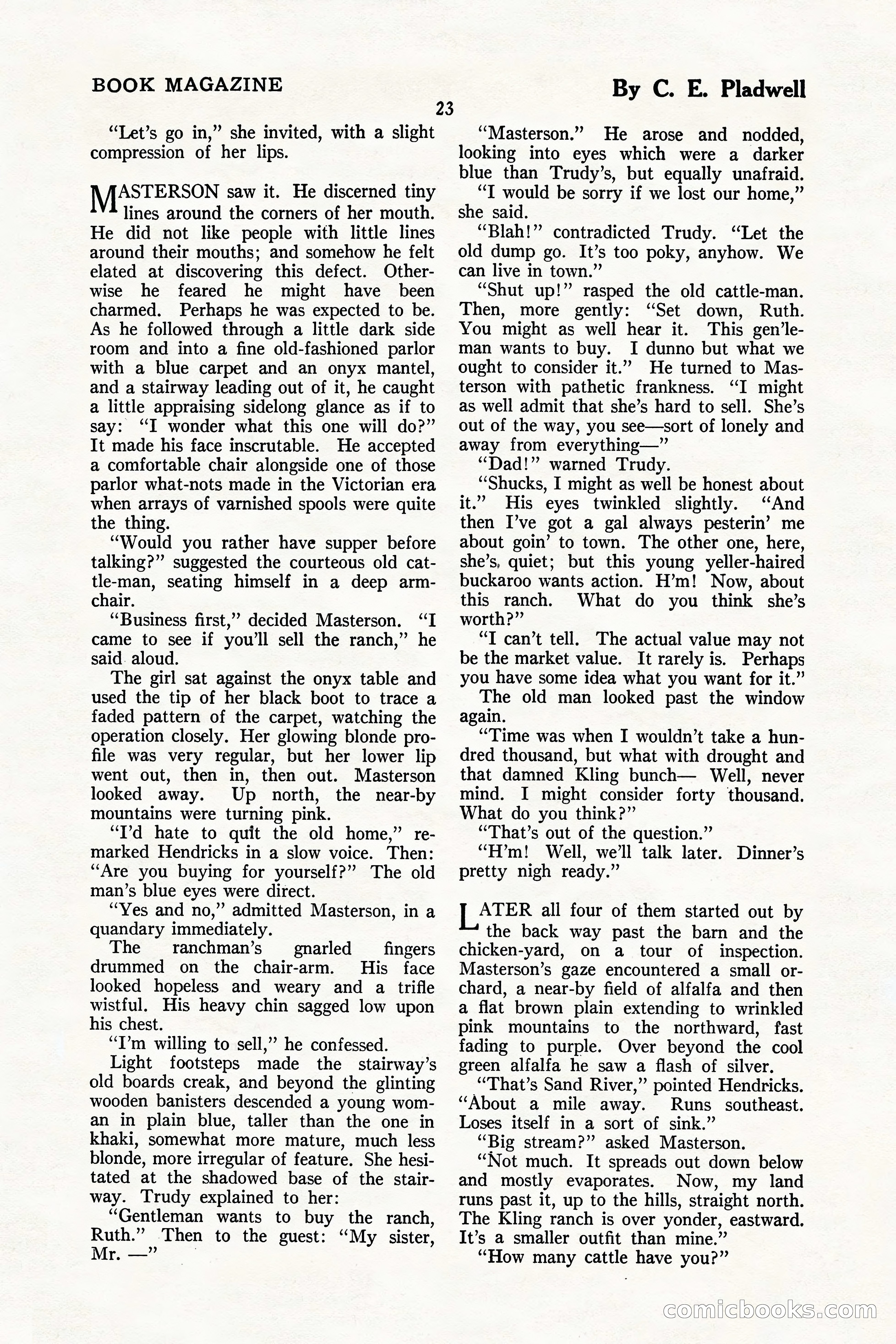 The Illustrated Blue Book Magazine, July 1926 — page 25 of 204