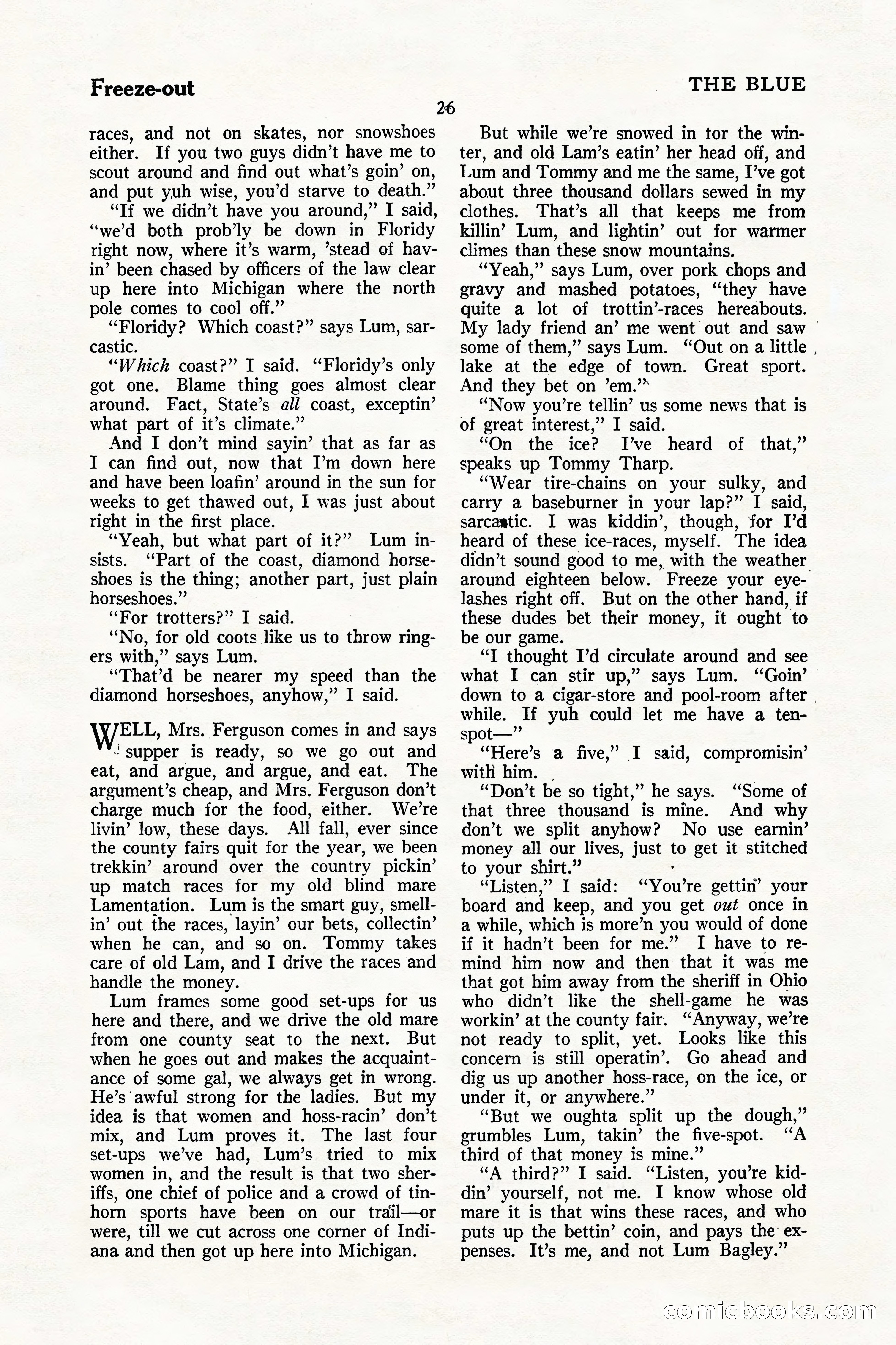 The Illustrated Blue Book Magazine, July 1926 — page 28 of 204