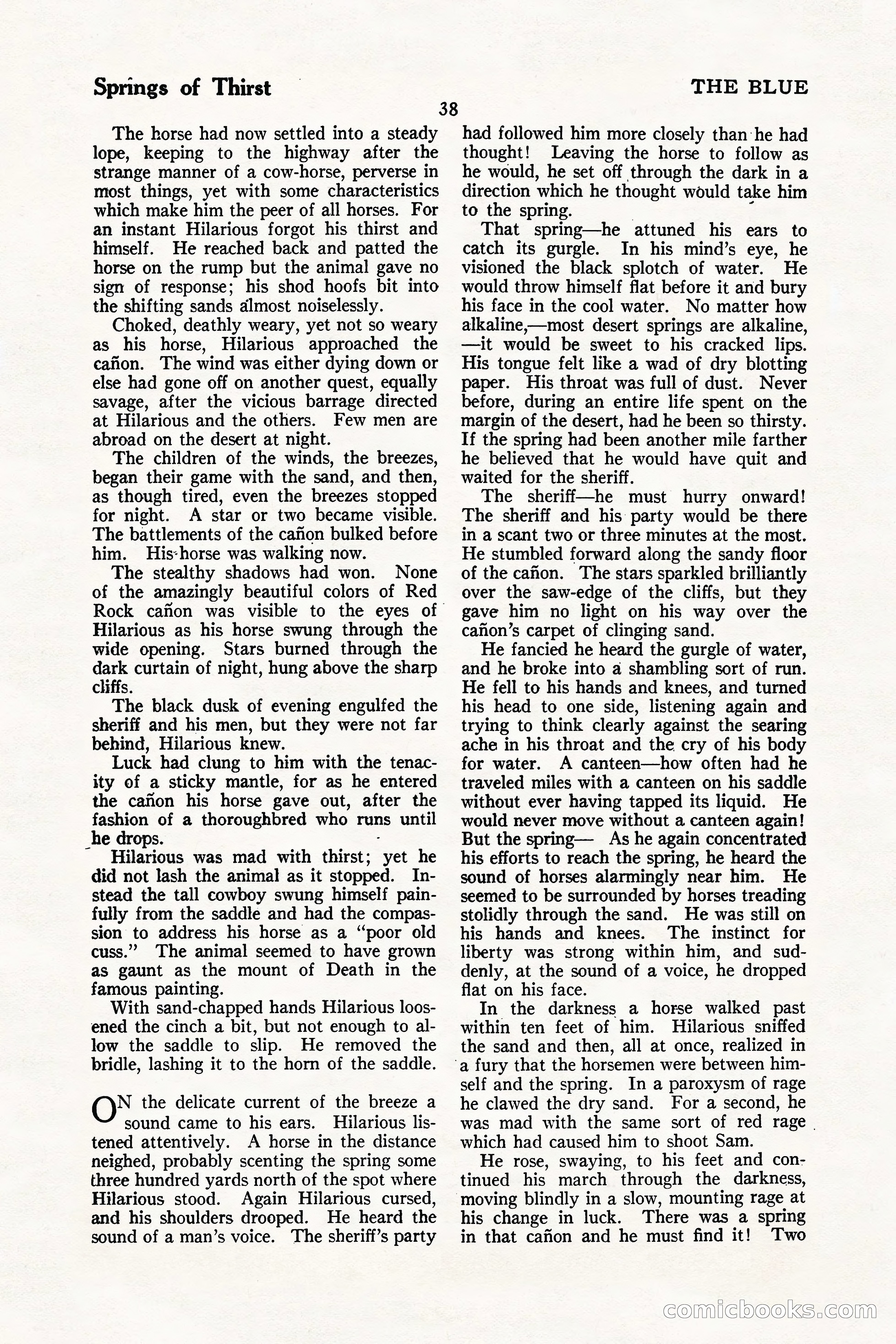 The Illustrated Blue Book Magazine, July 1926 — page 40 of 204