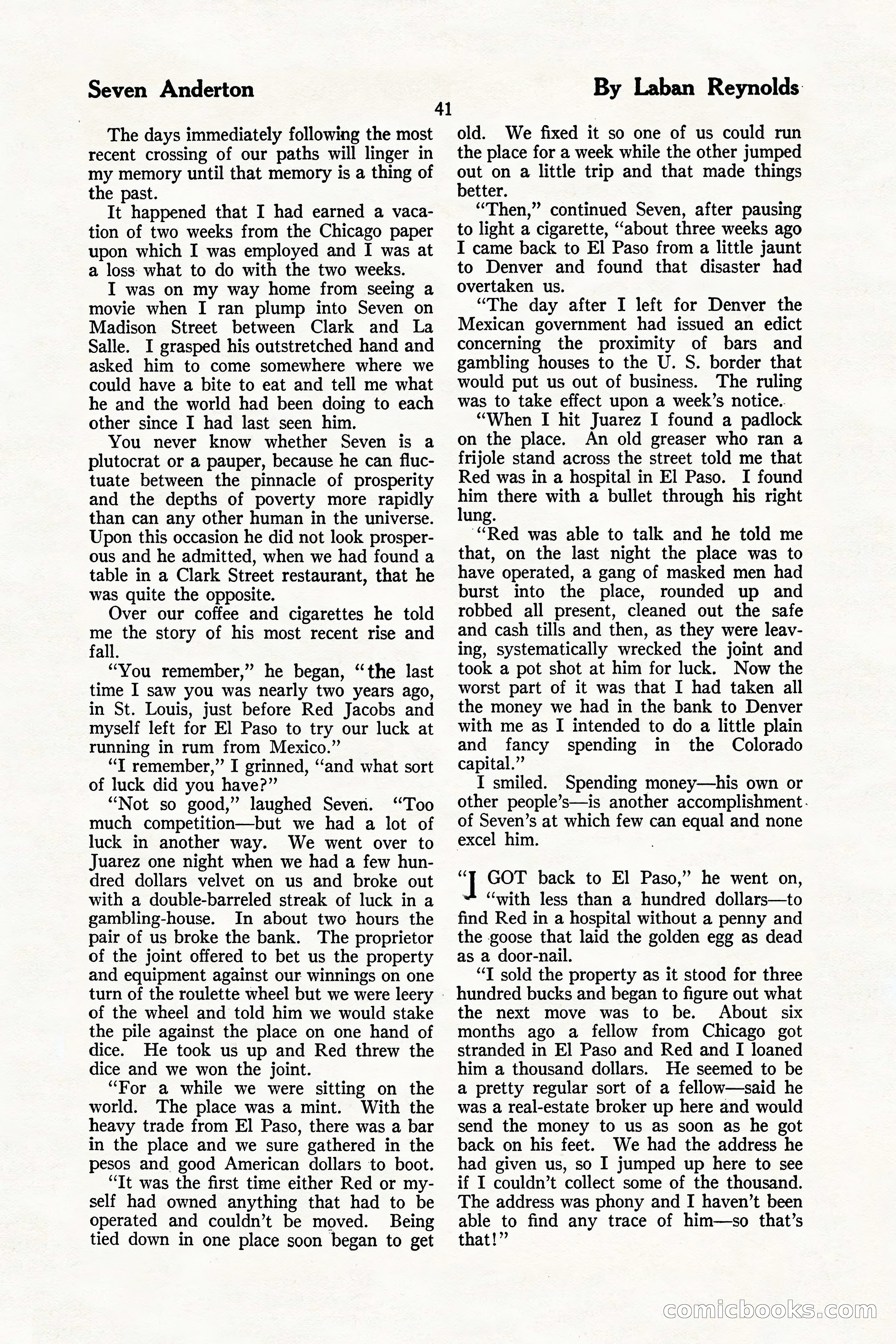 The Illustrated Blue Book Magazine, July 1926 — page 43 of 204
