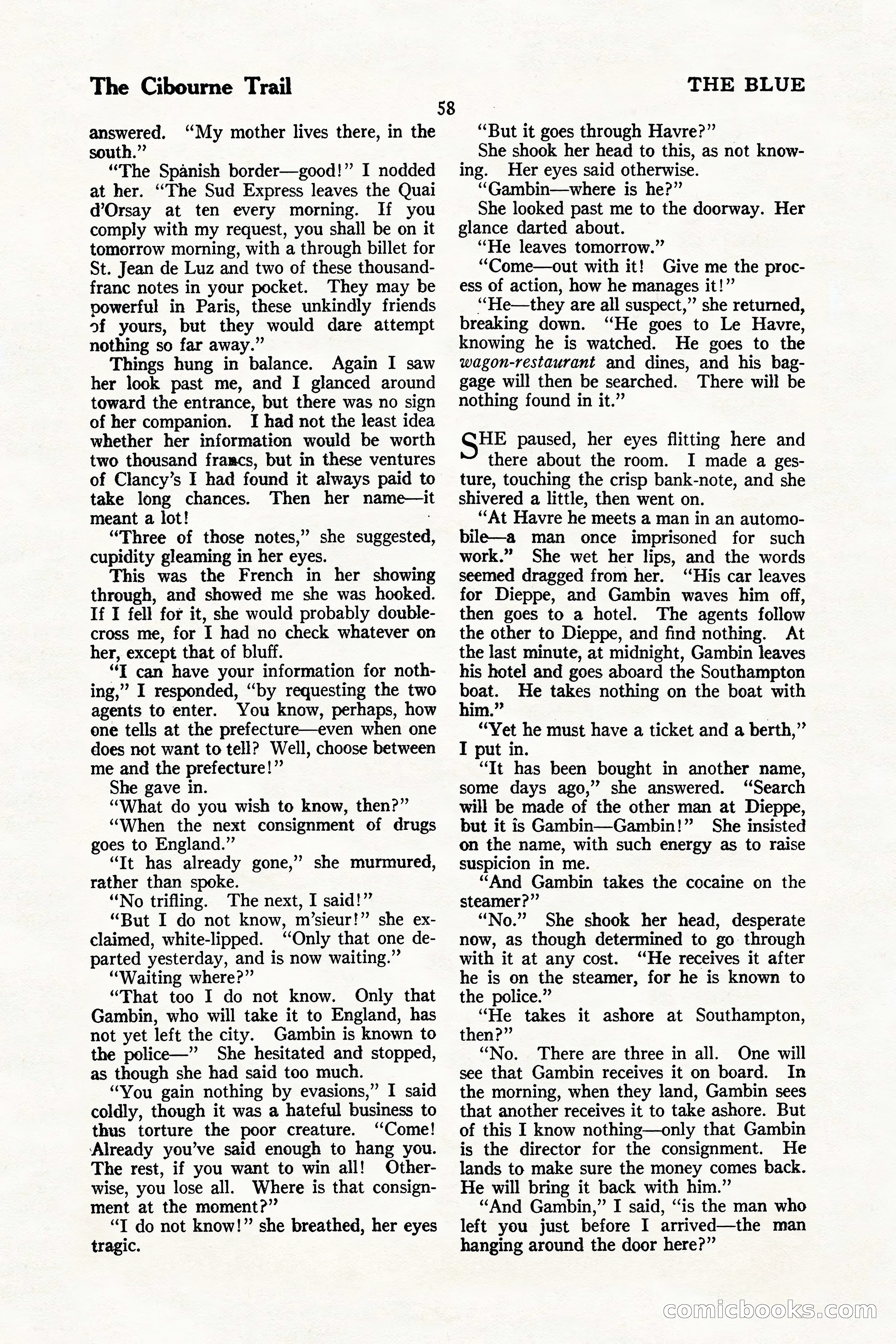The Illustrated Blue Book Magazine, July 1926 — page 60 of 204