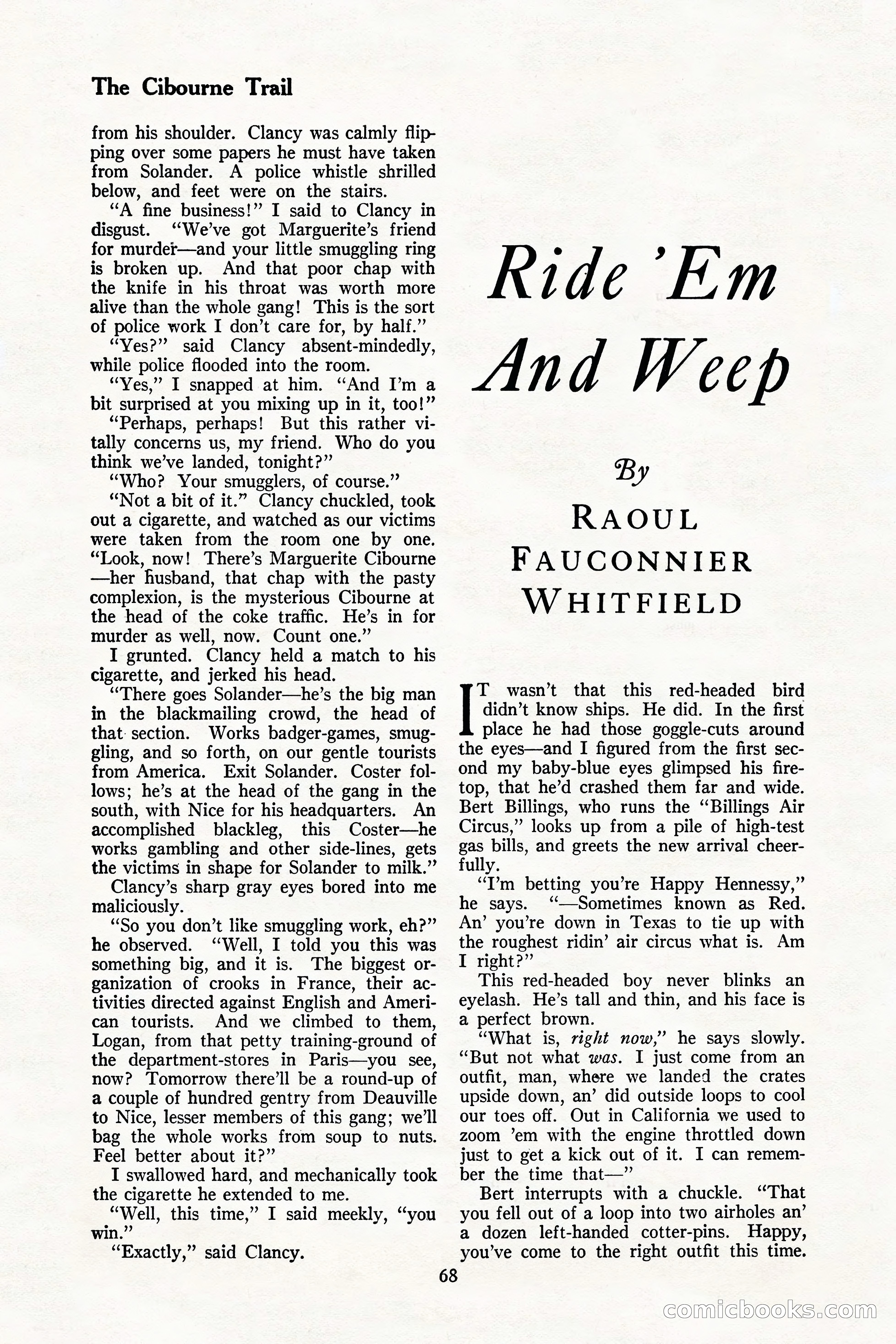 The Illustrated Blue Book Magazine, July 1926 — page 70 of 204