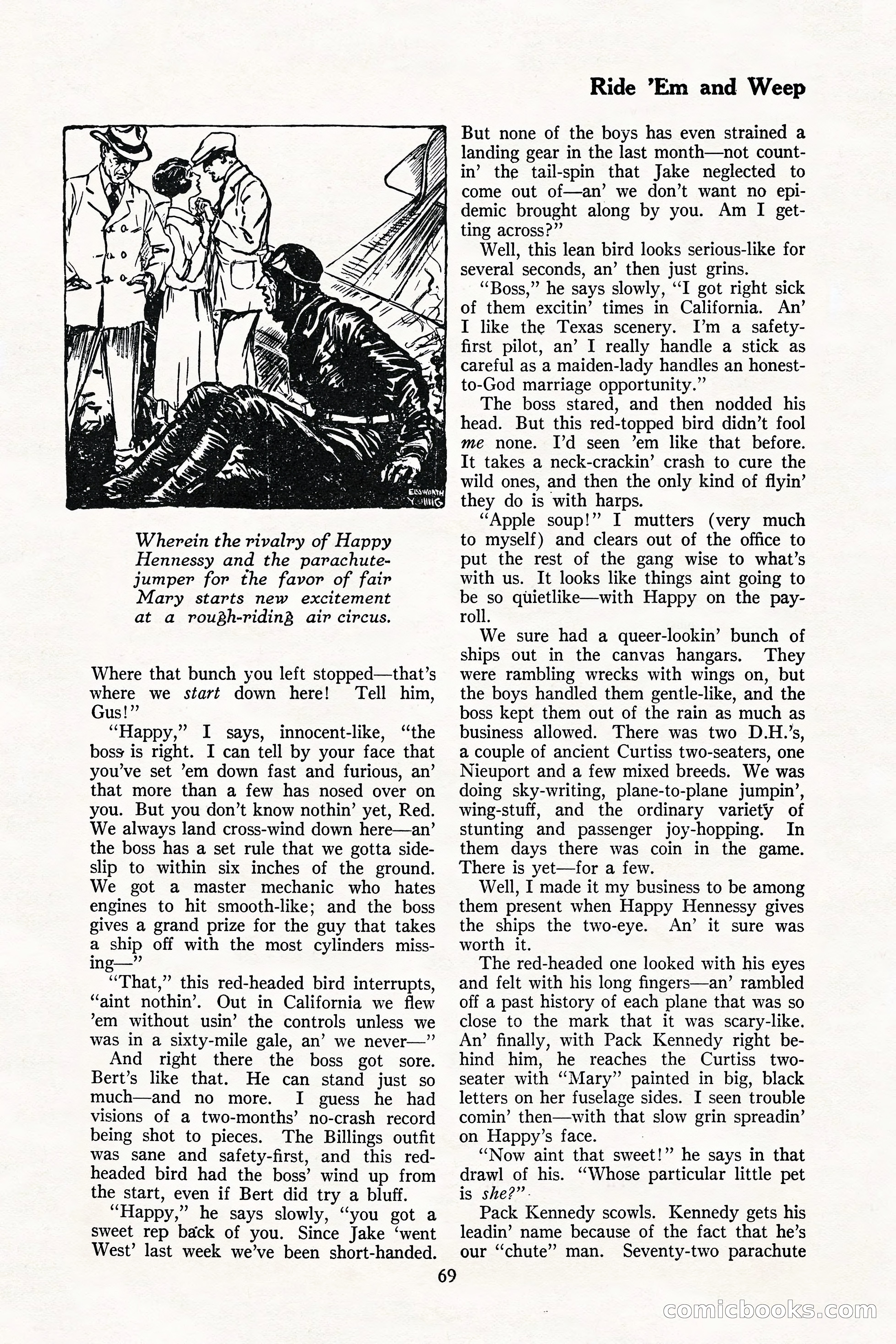 The Illustrated Blue Book Magazine, July 1926 — page 71 of 204
