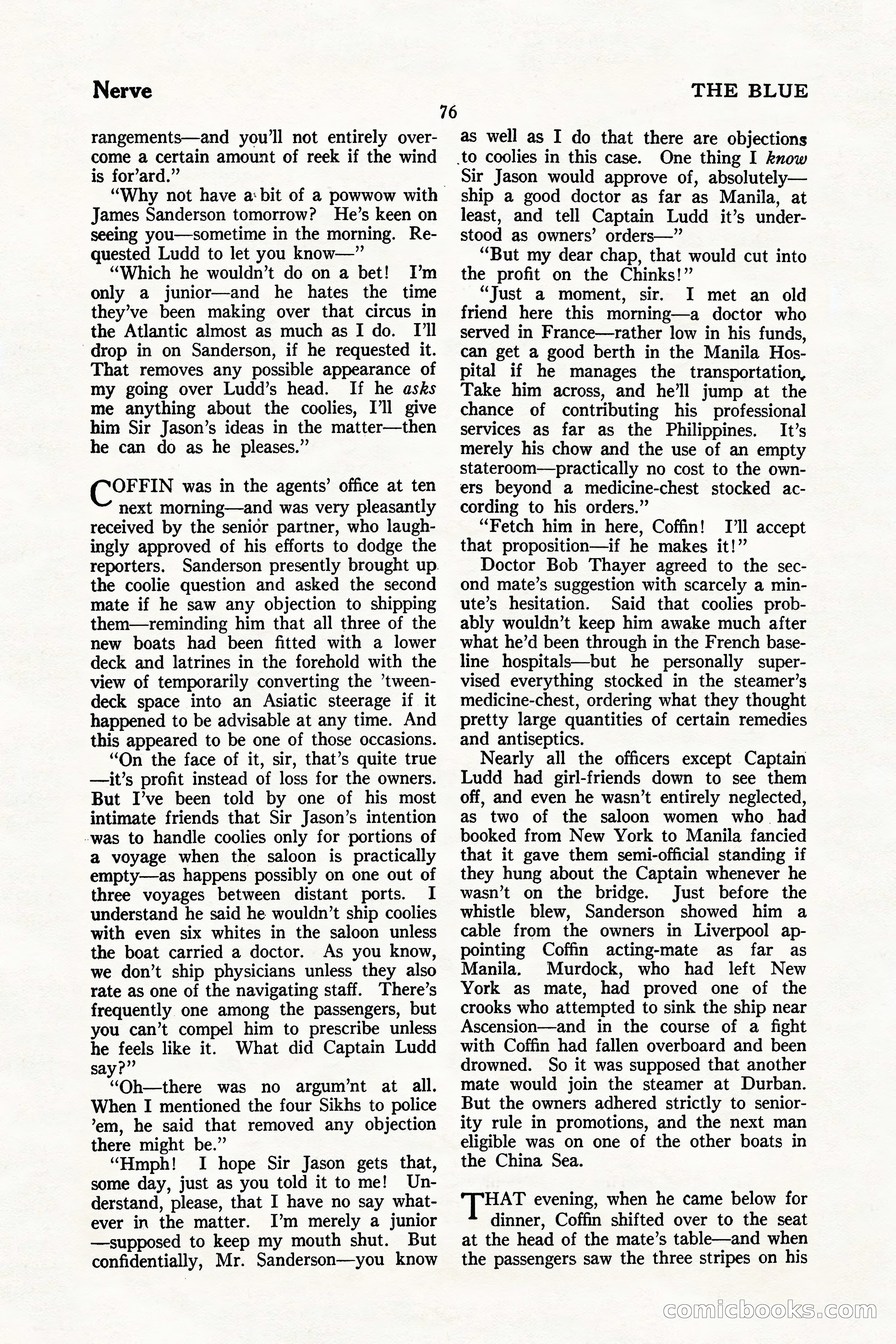 The Illustrated Blue Book Magazine, July 1926 — page 78 of 204