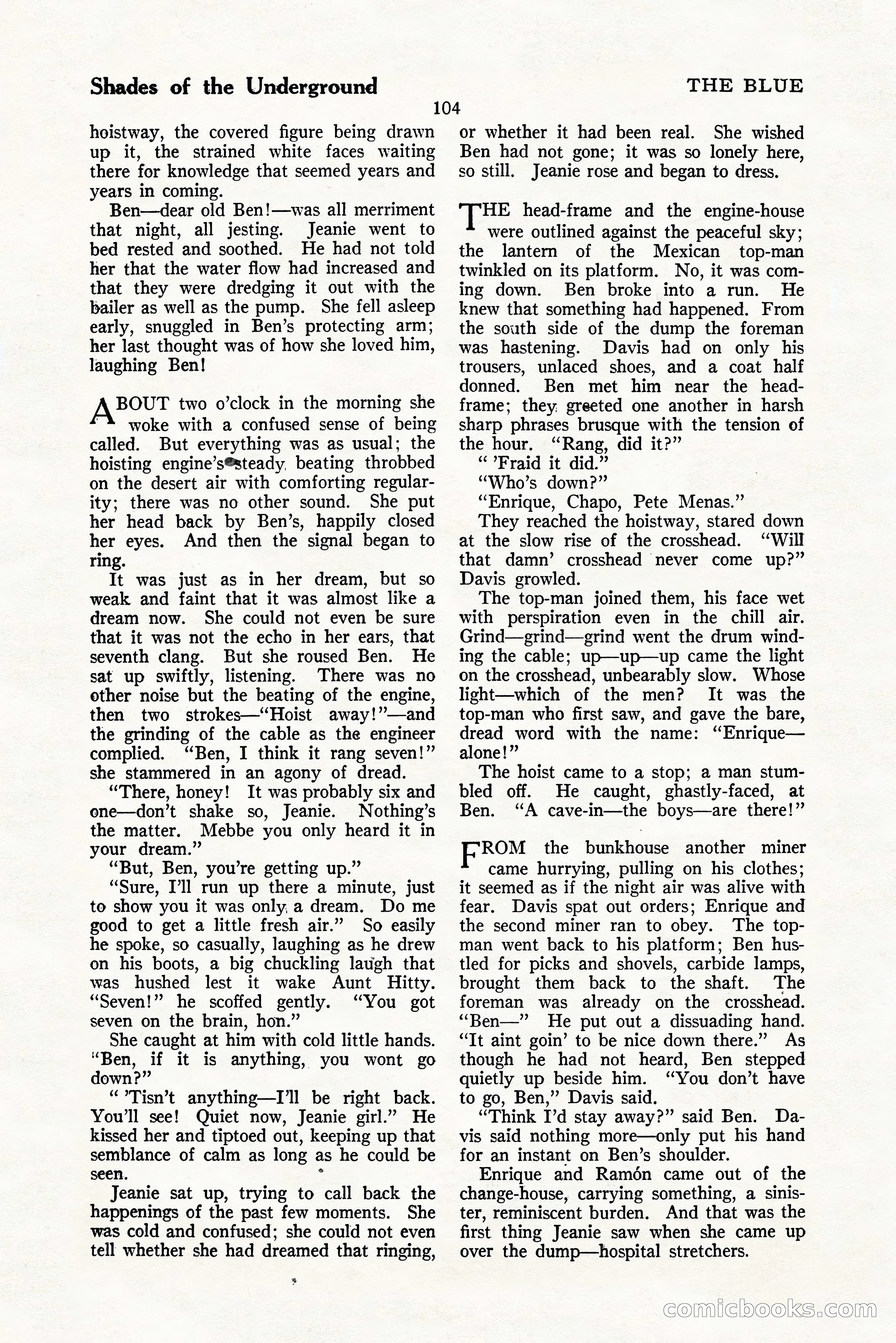 The Illustrated Blue Book Magazine, July 1926 — page 106 of 204