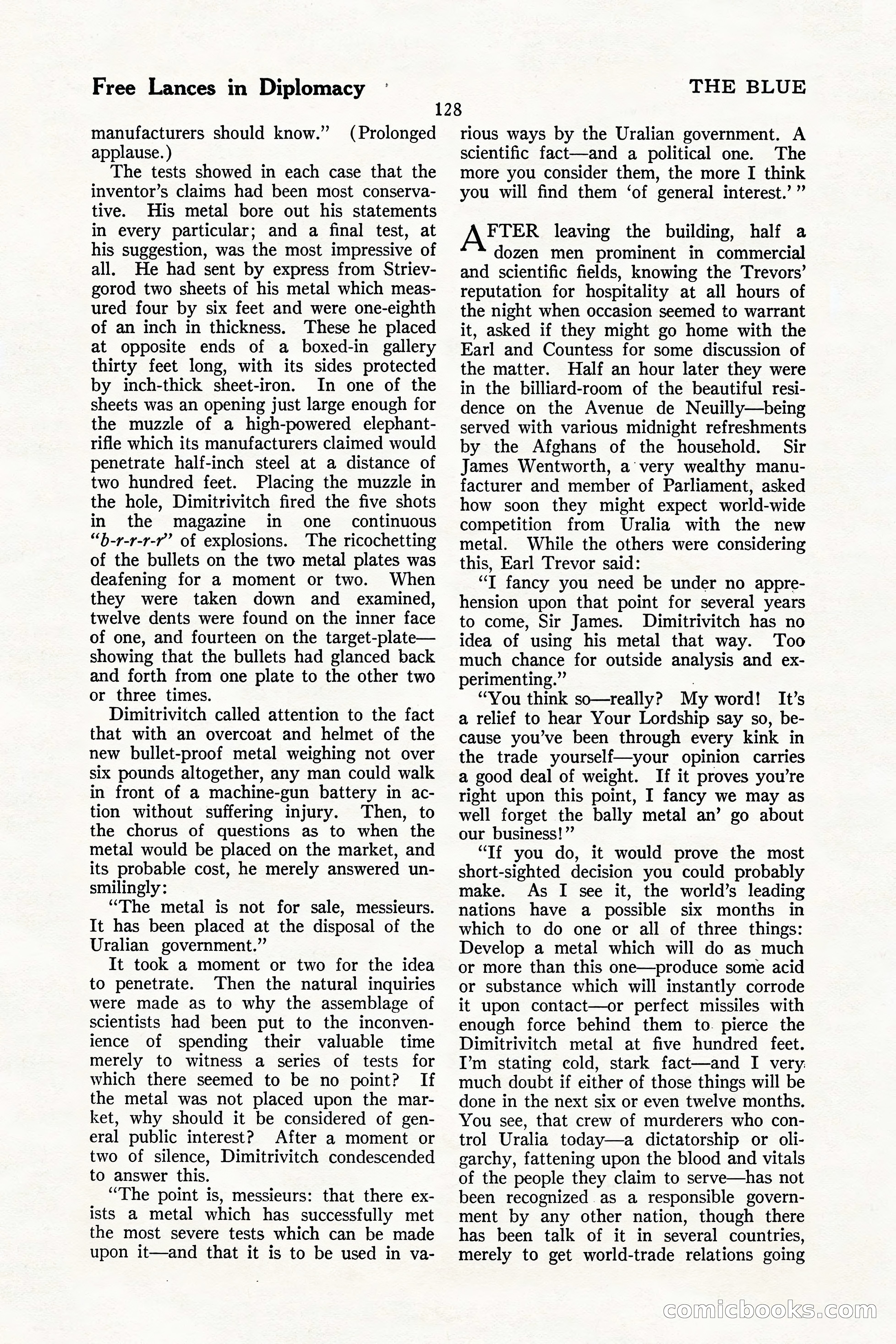The Illustrated Blue Book Magazine, July 1926 — page 130 of 204