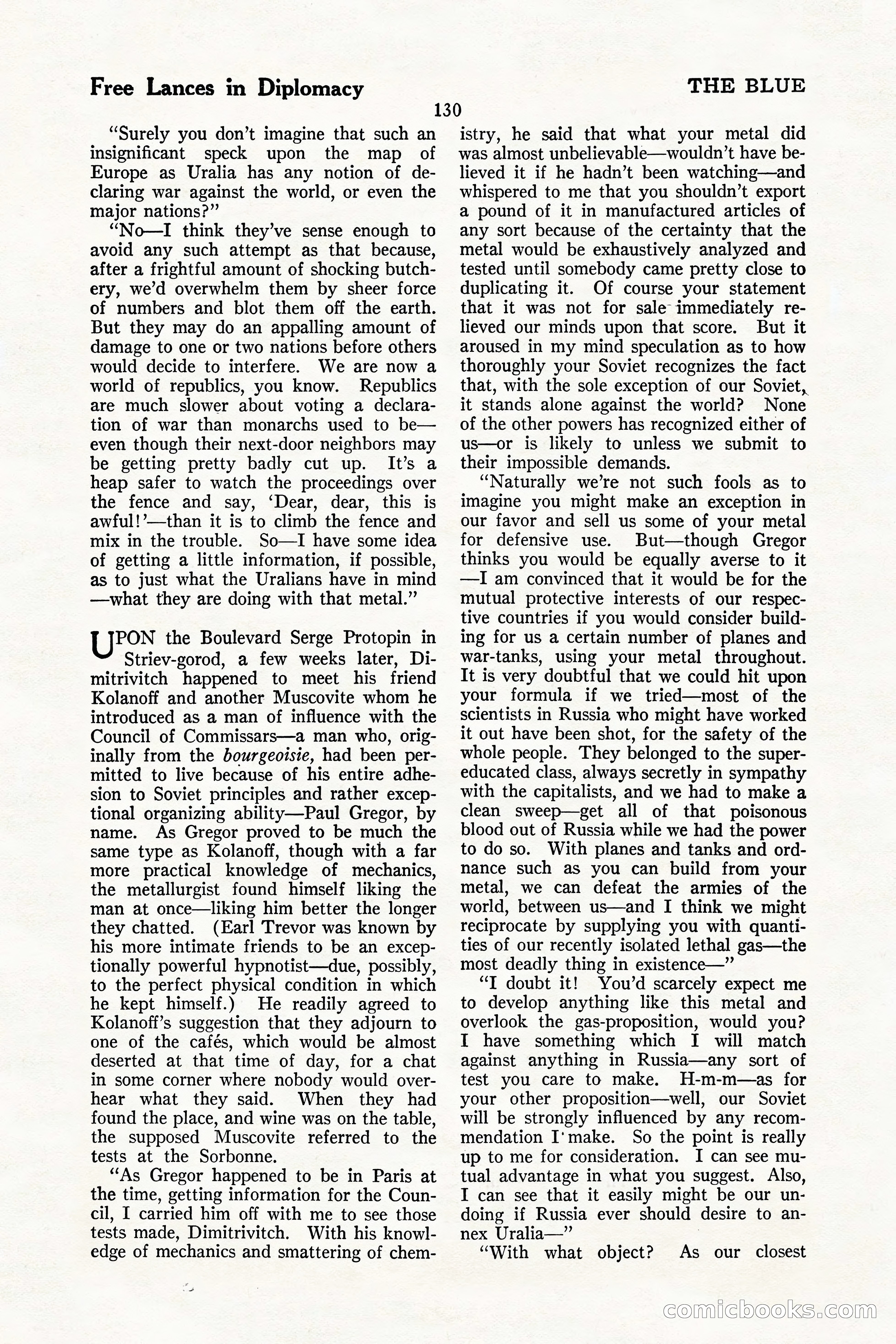 The Illustrated Blue Book Magazine, July 1926 — page 132 of 204