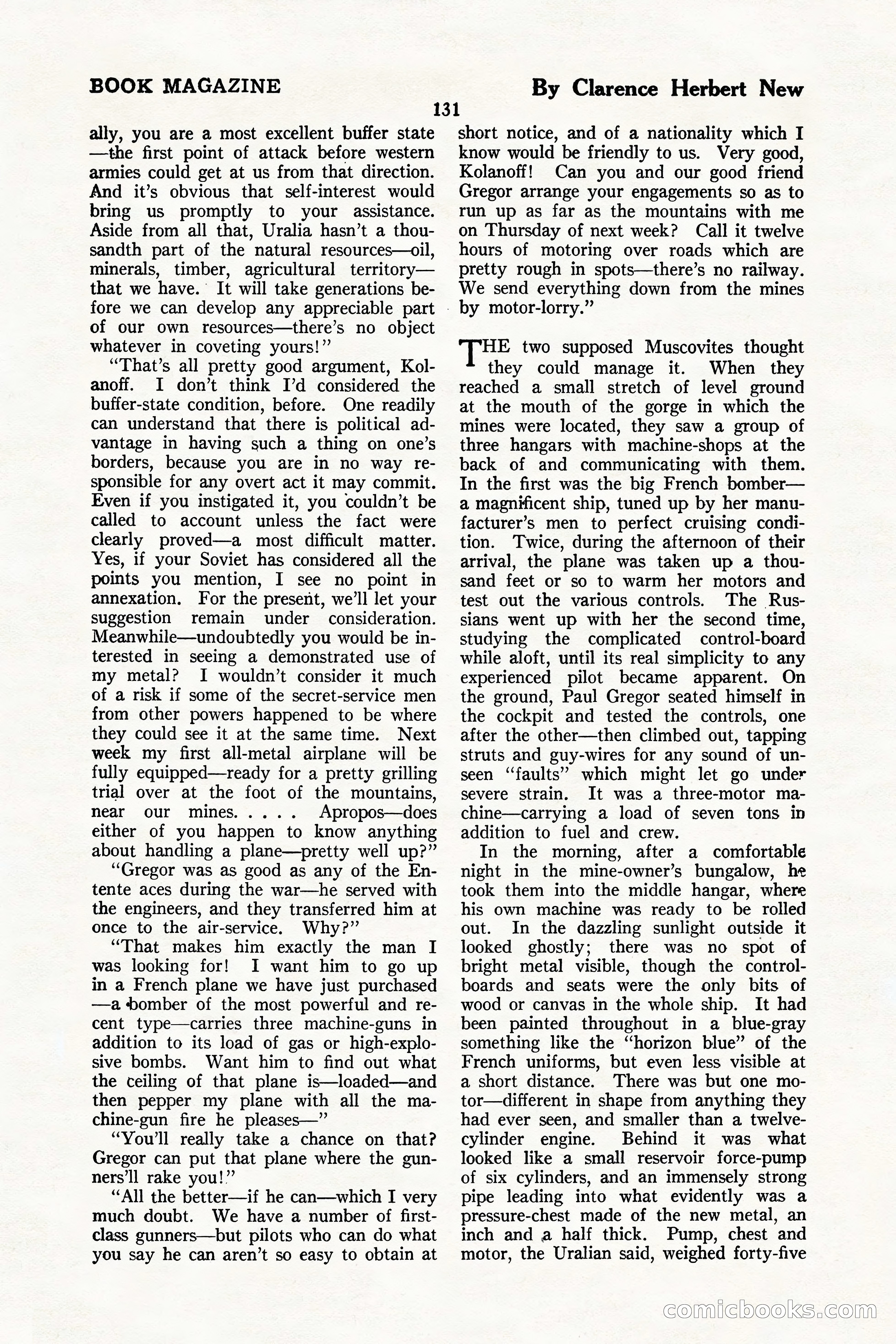 The Illustrated Blue Book Magazine, July 1926 — page 133 of 204