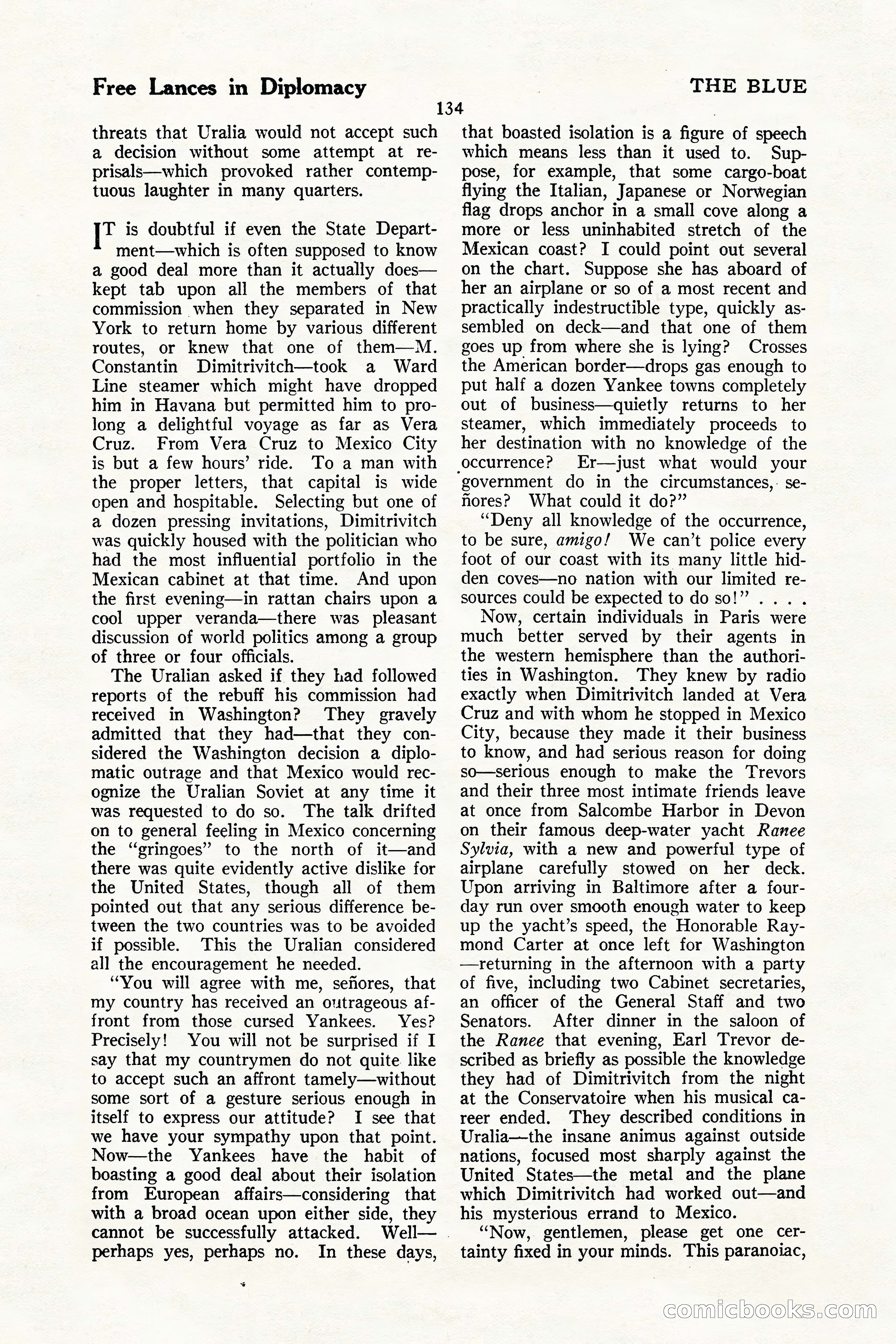 The Illustrated Blue Book Magazine, July 1926 — page 136 of 204